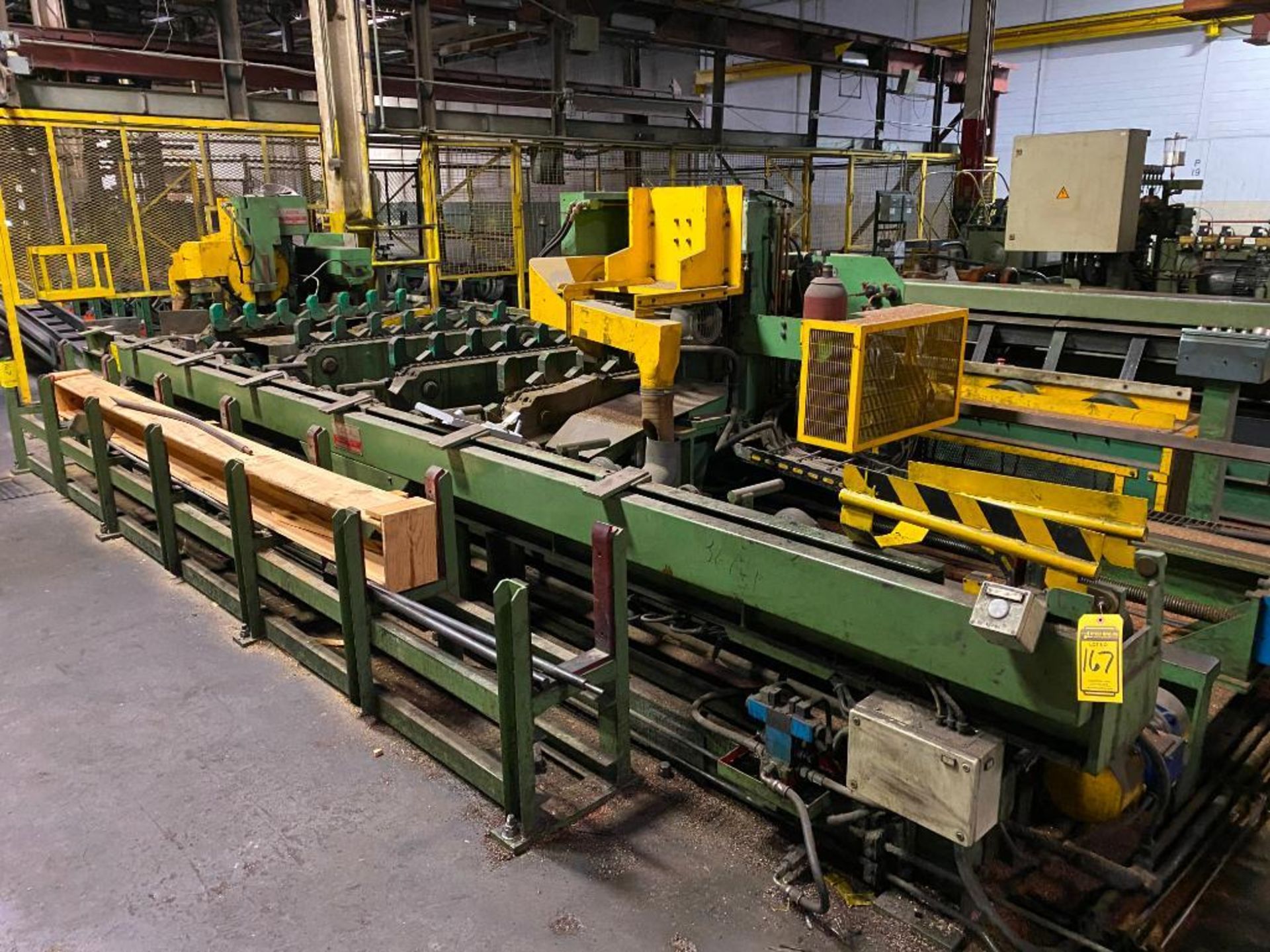 OCN Model 04-073 Bar Chamfering Line; Chamfering Dual Station Table w/ Auxiliary Services, 19-80mm D - Image 3 of 21
