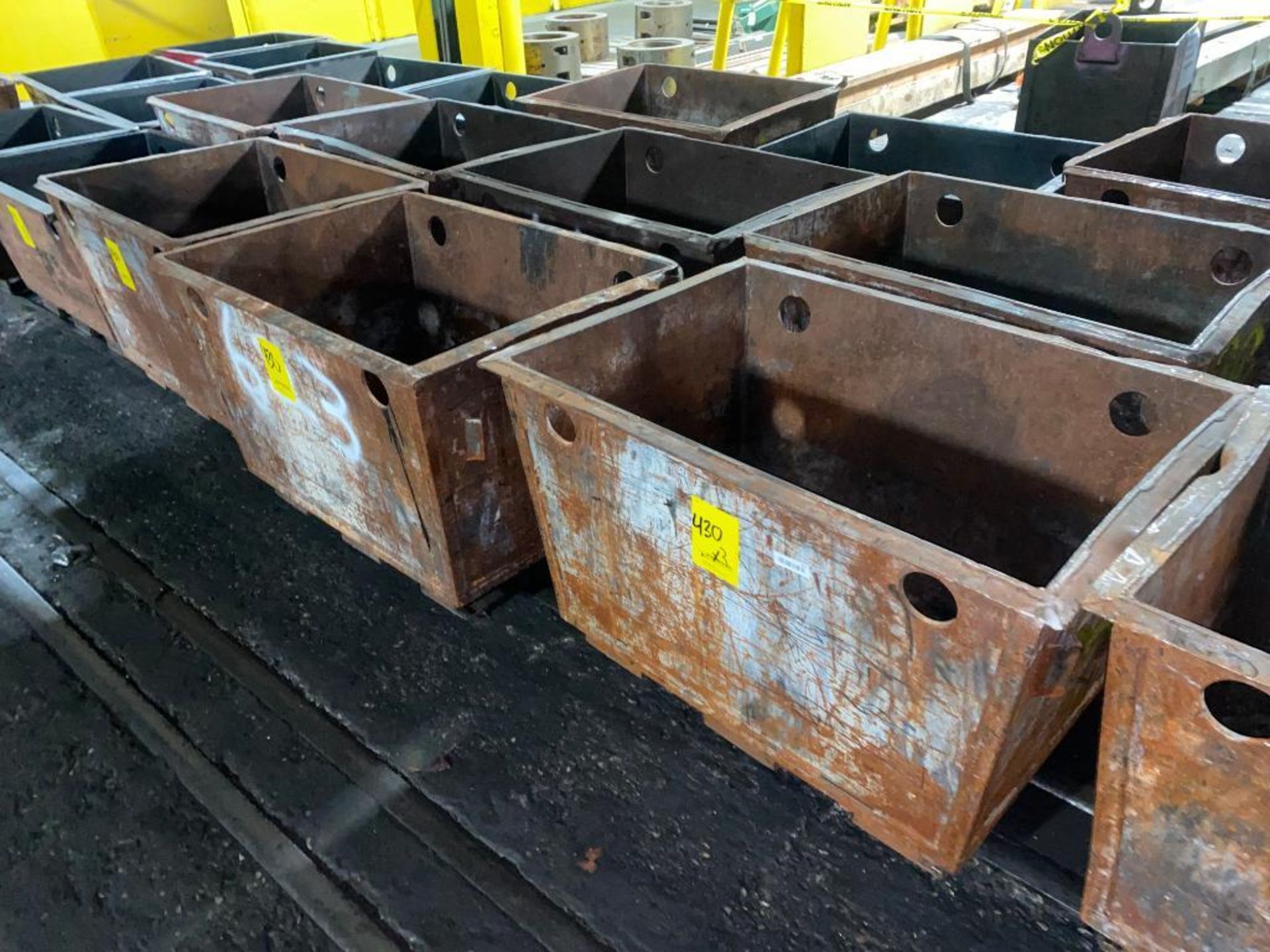 (3) Steel Containers