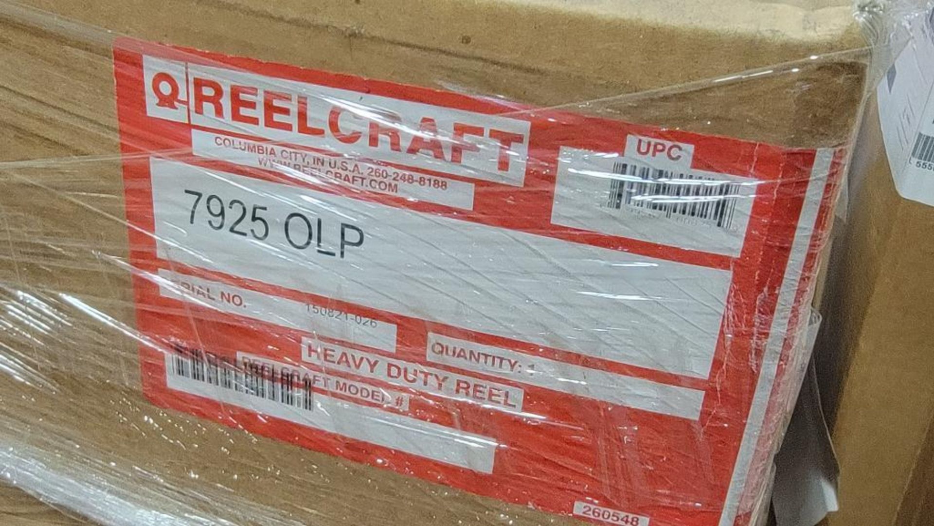 (4) Reelcraft & Other Hose Reels, (3) Model 795 OLP, (1) Model NA (New in Box) - Image 6 of 6