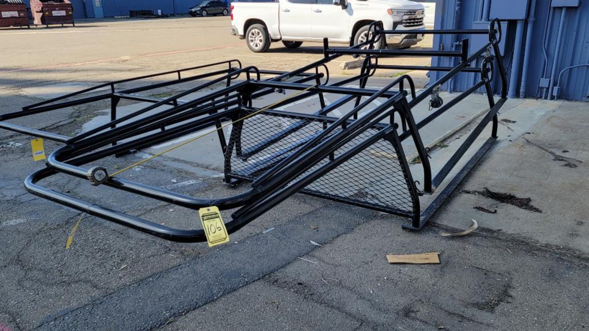 8' Bed Rackit Full Size Truck Utility Rack (This is The Bottom One w/ The Mesh Window Guard)