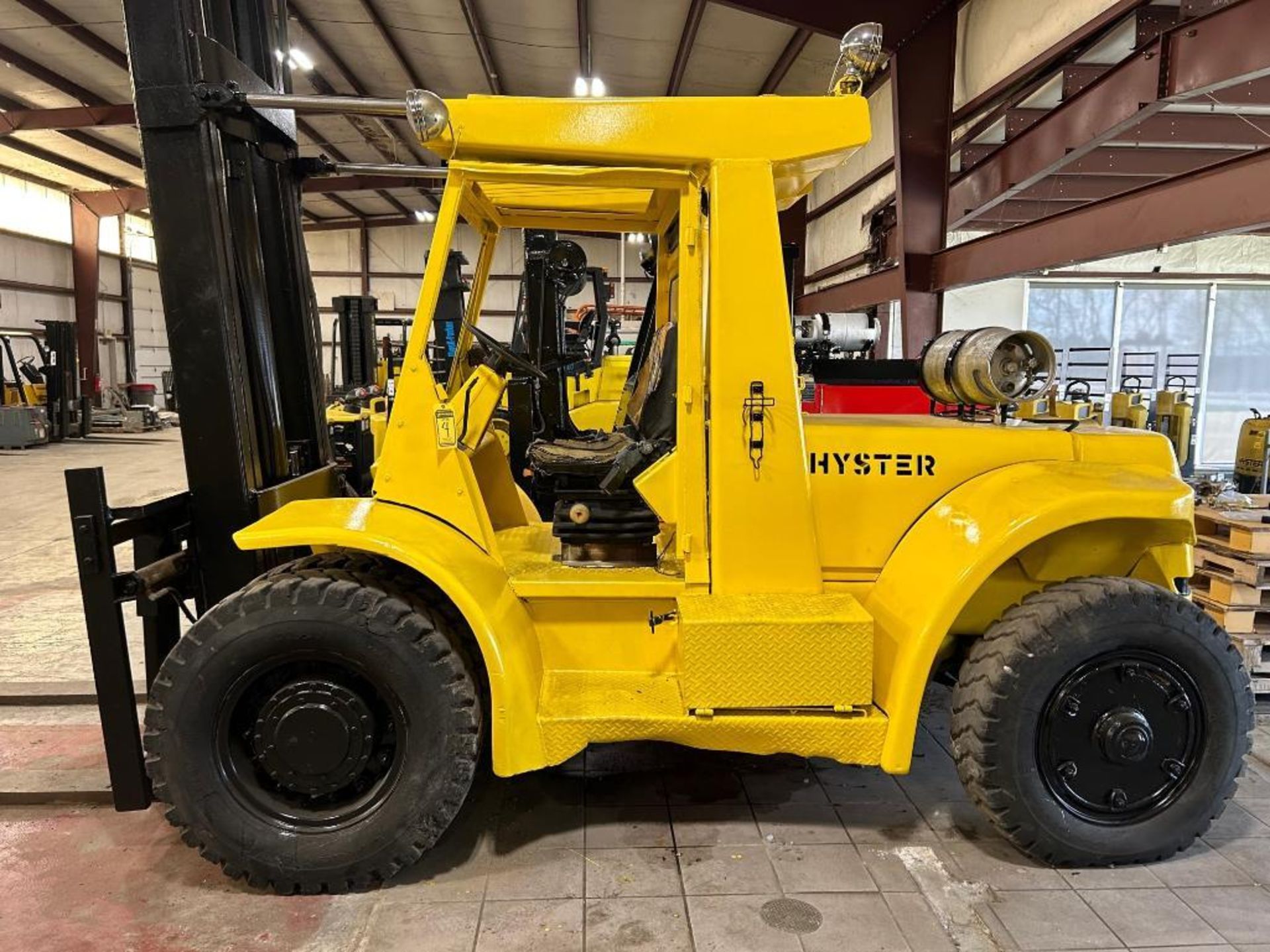 Hyster 16,500-LB. Capacity Forklift, Model H165H, S/N C7P-3472A, LPG, Dual Drive Pneumatic Tires, 15 - Image 6 of 6