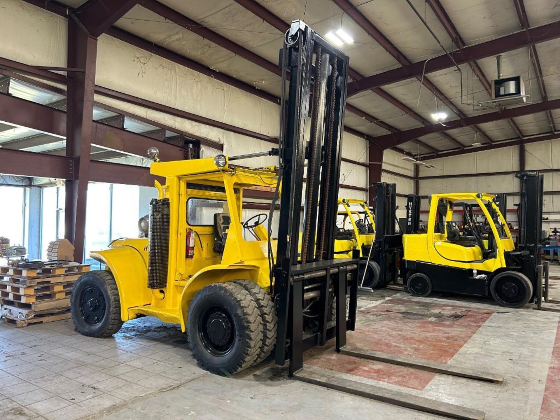 Hyster 16,500-LB. Capacity Forklift, Model H165H, S/N C7P-3472A, LPG, Dual Drive Pneumatic Tires, 15 - Image 3 of 6