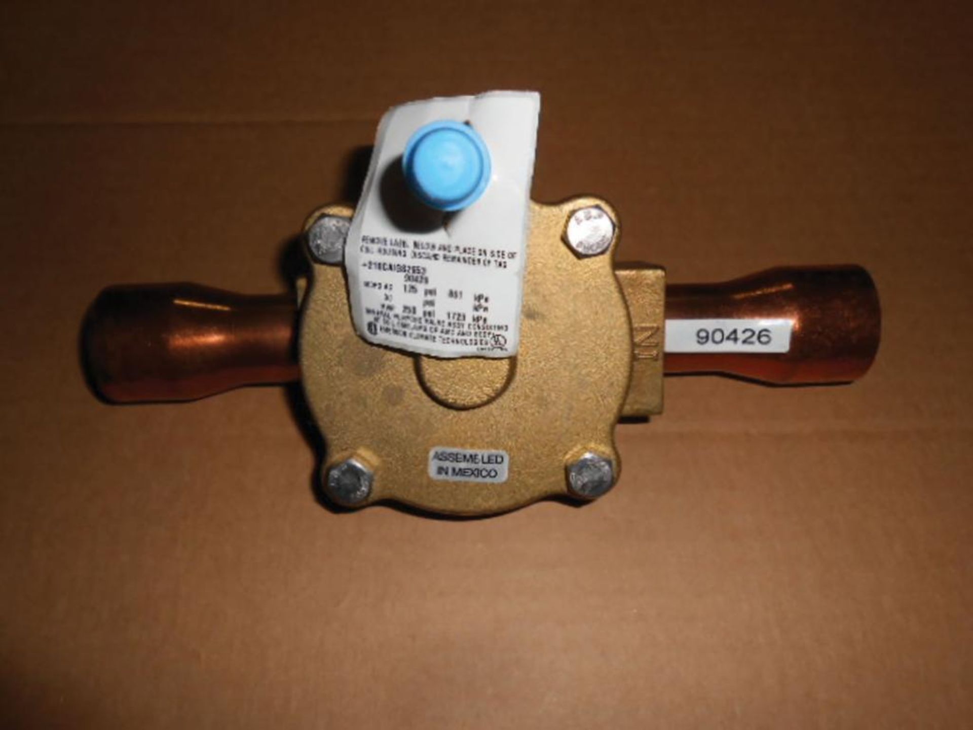 (65) Emerson 1-1/2" Industrial Solenoid Valves, Model 210CA1B1B-016313, Less Coil (Coil Not Included