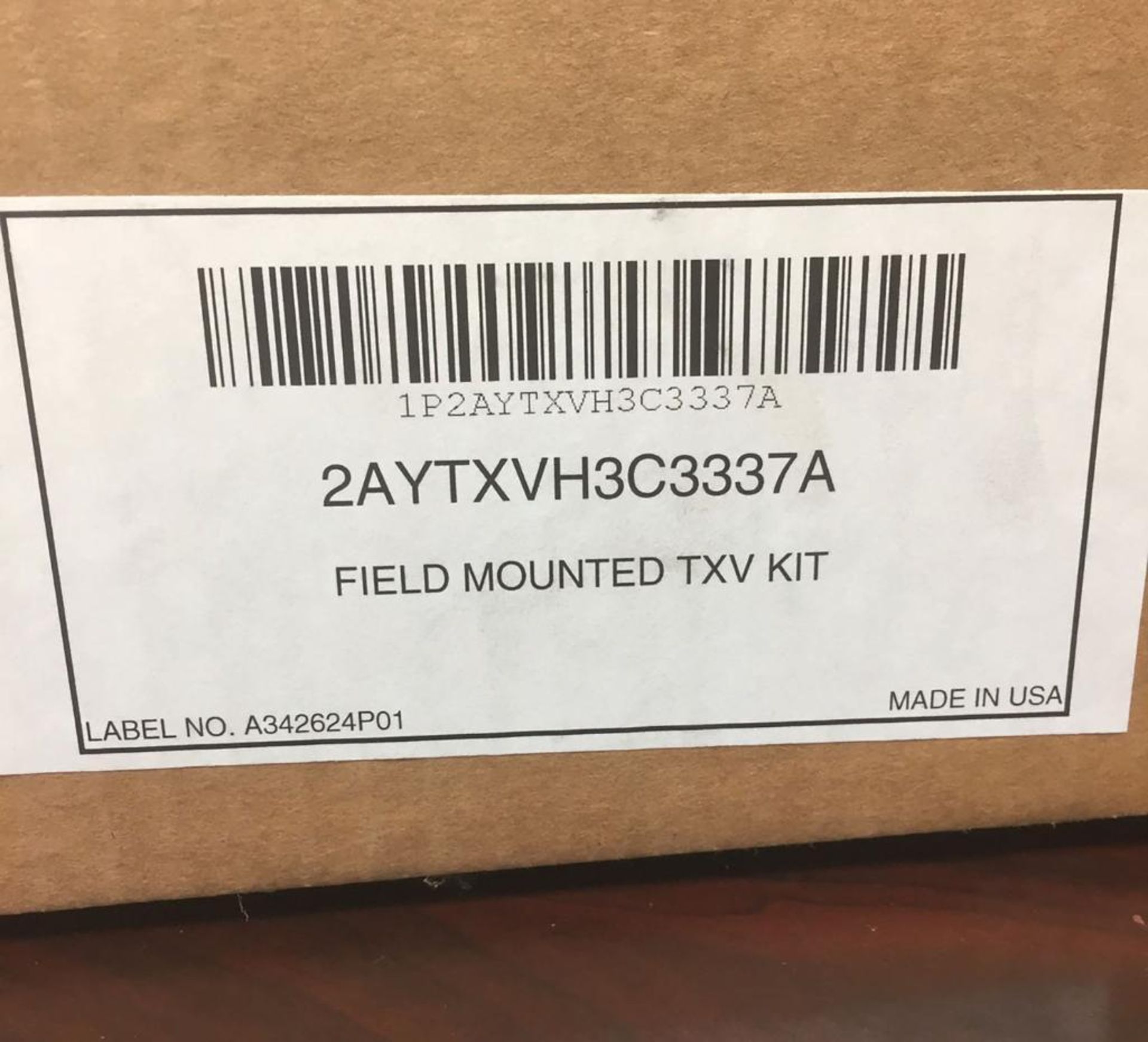 (100) Trane 3-Ton Field Mounted TXV Kits, Model 2AYTXVH3C3337A, R-22, Weight: 3-lbs, Mfg. Box, Made - Image 4 of 4