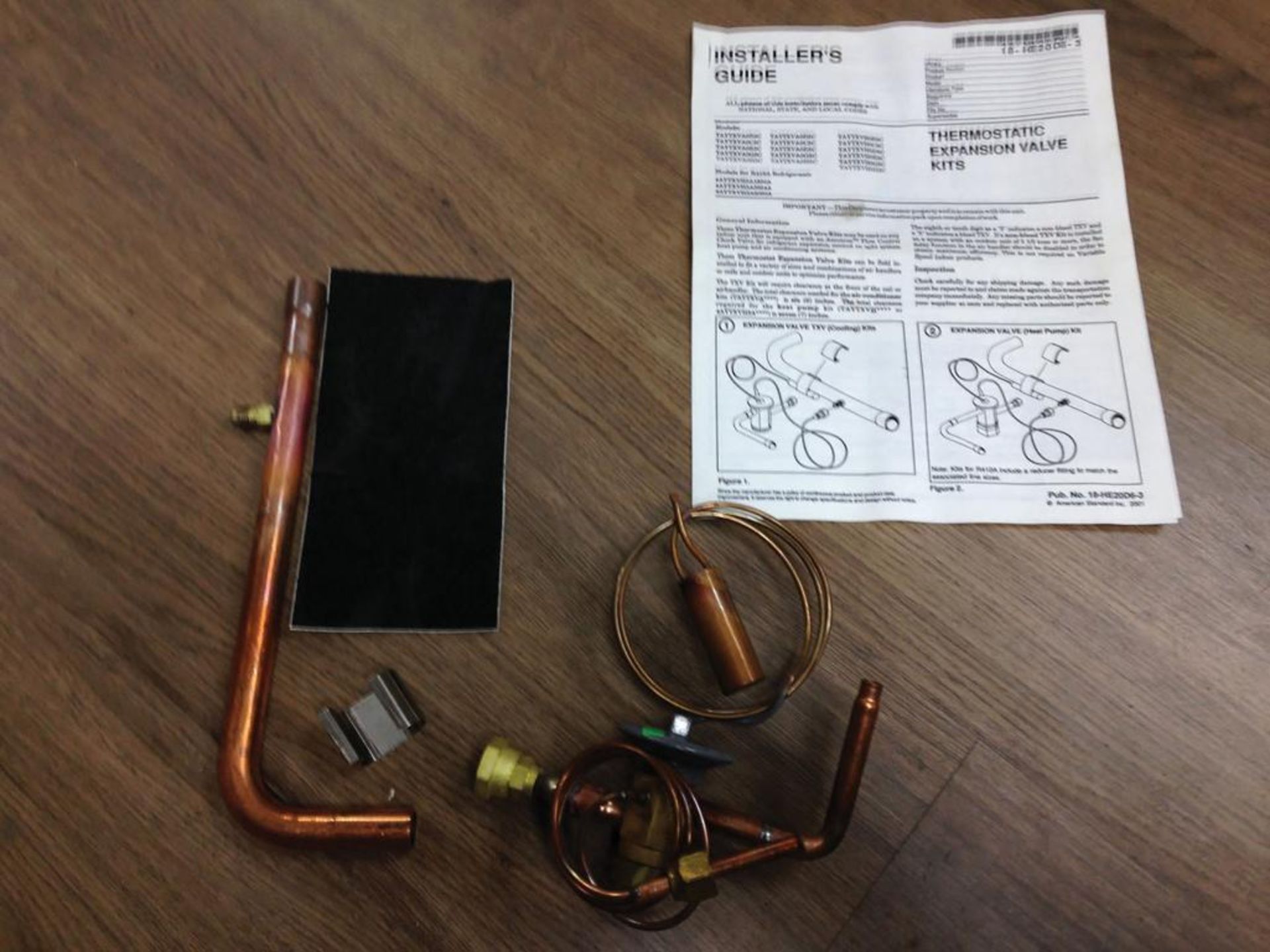 (43) Sporlan 1 To 1 1/2-Ton Field Mounted AC TXV Kits, Model TAYTXVA0B3C, Refrigerant: R-22, Non-Ble