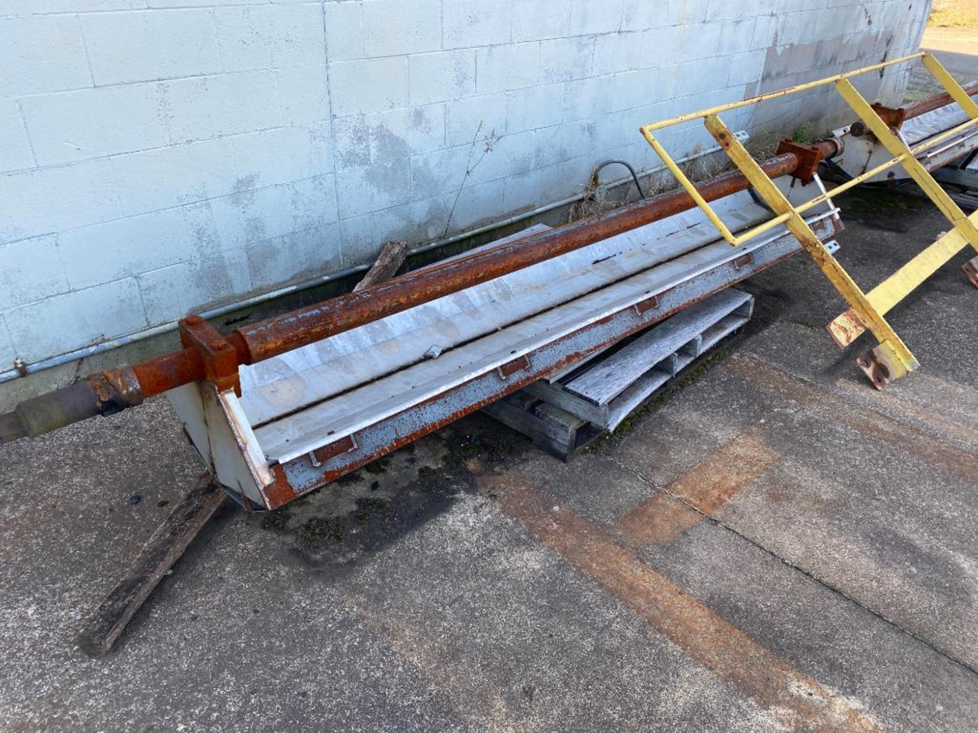 Assorted Steel: Pipe, A-Frame Rack, Pulleys, Pallet Racking, & Tank - Image 10 of 10