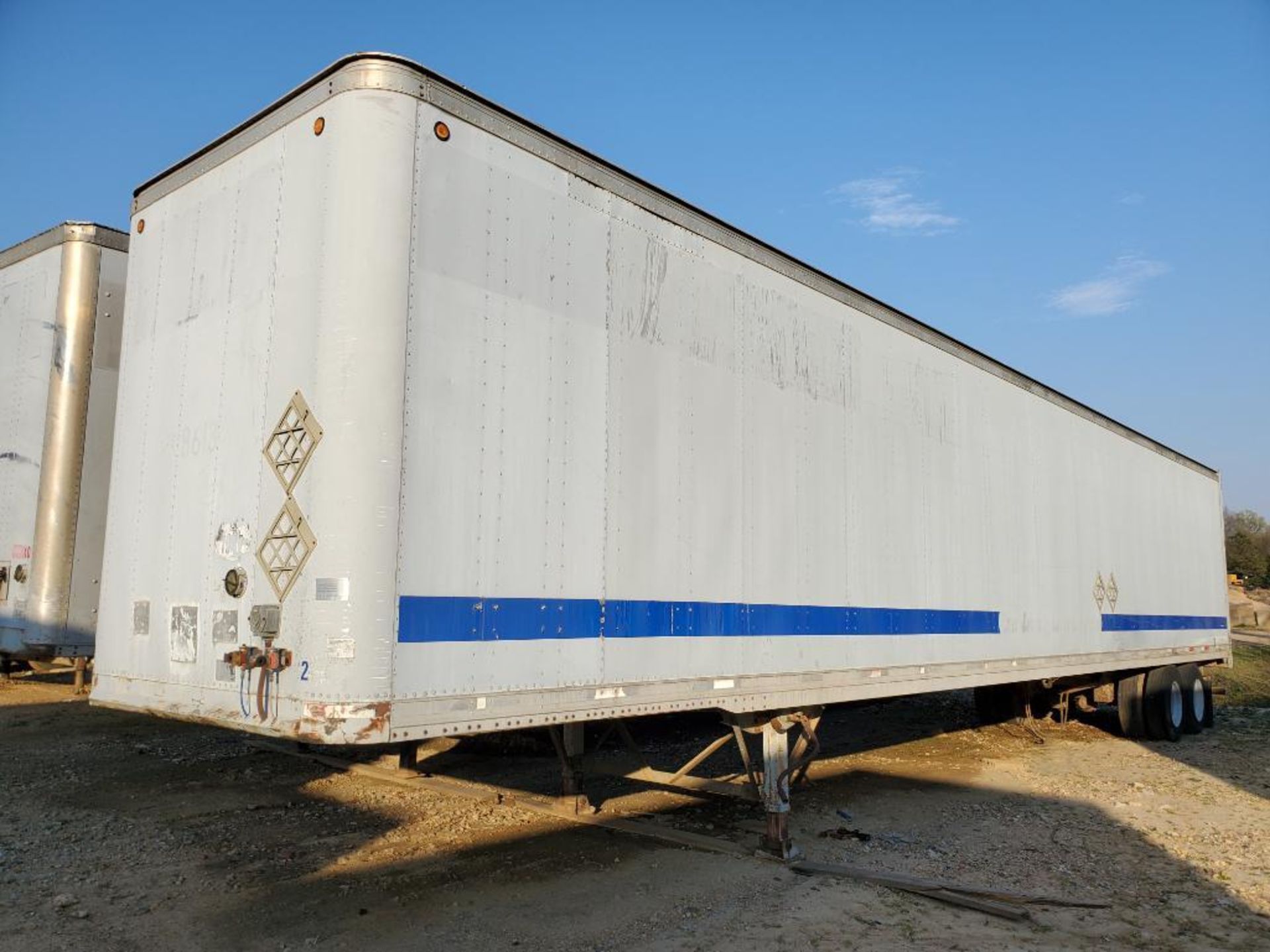 1996 Dorsey 53' Dry Van Trailer, Vin 1DTV11520TA243624, Model AIDT-LS, 65,000 GVWR, Tandem Axle, Air