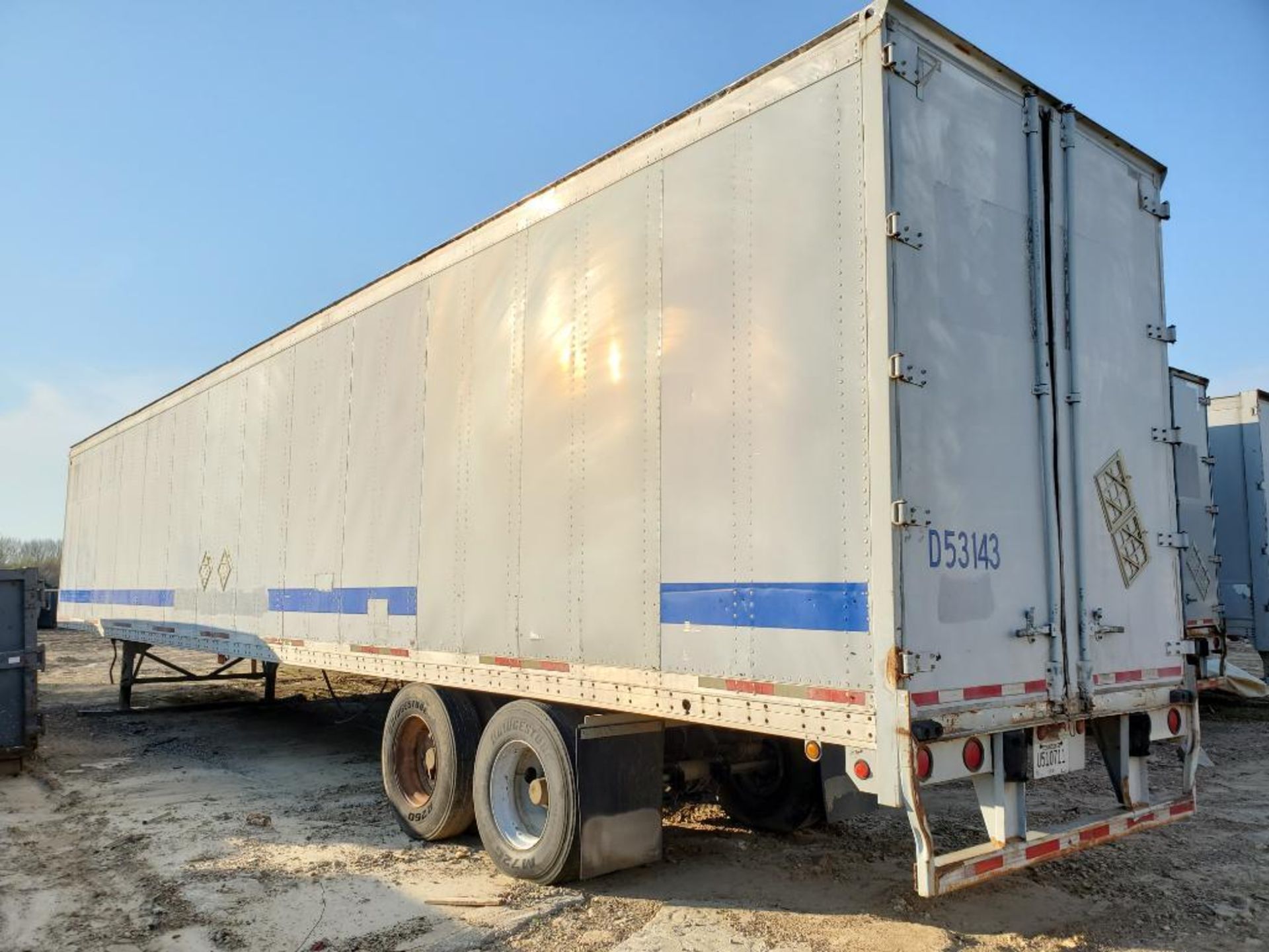 1998 Wabash 53' Dry Van Trailer, Vin 1JJV532W3WL507046, Tandem Axle, Air Ride Suspension, Wood Van F - Image 5 of 13