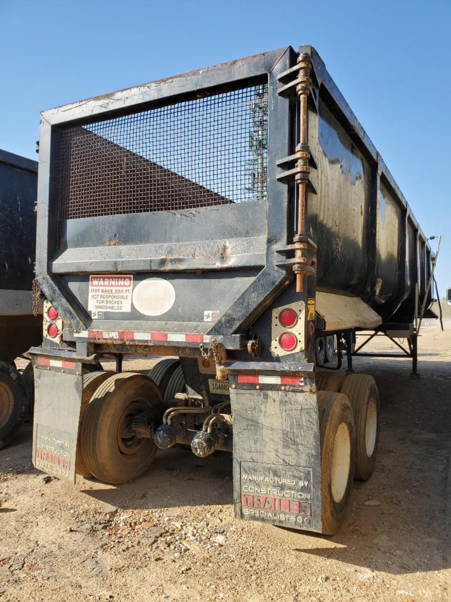 2020 CTS EHRD40 Scrap Master Dump Trailer, Vin 5TU344025LS000233, Tandem Axle, 68,000 GVWR, Anti-Tip - Image 15 of 18