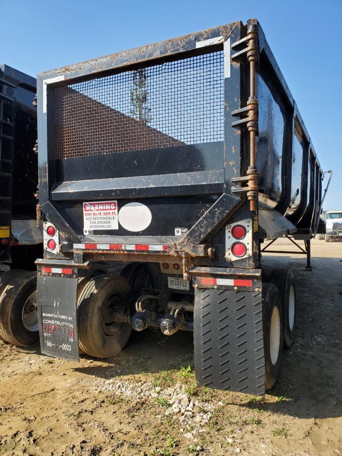 2020 CTS EHRD40 Scrap Master Dump Trailer, Vin 5TU34402XLS000213, Tandem Axle, 68,000 GVWR, Custom H - Image 13 of 14