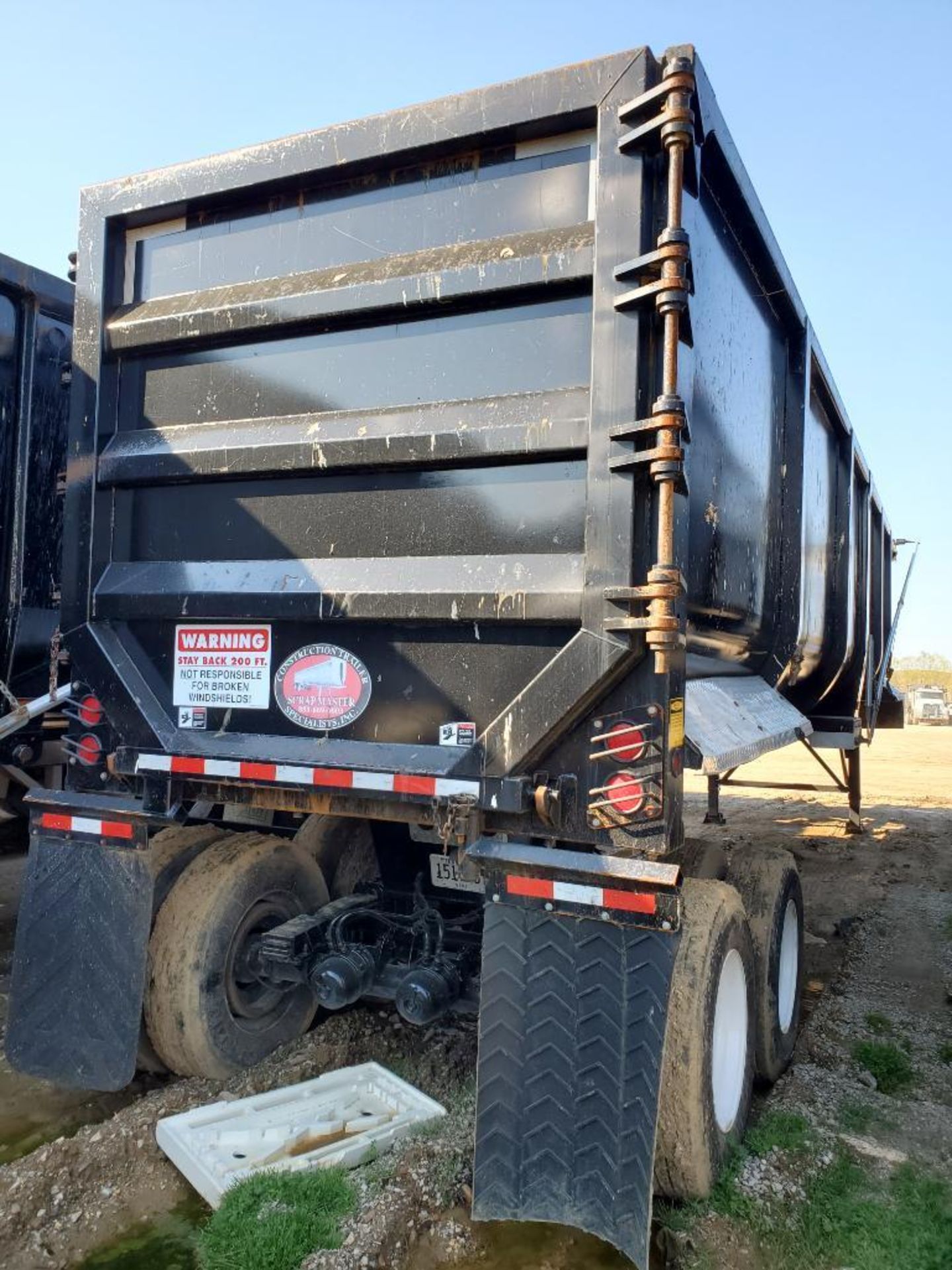 2021 CTS EHRD40 Scrap Master Dump Trailer, Vin 5TU344020MS000416, Tandem Axle, 68,000 GVWR, Custom H - Image 12 of 16