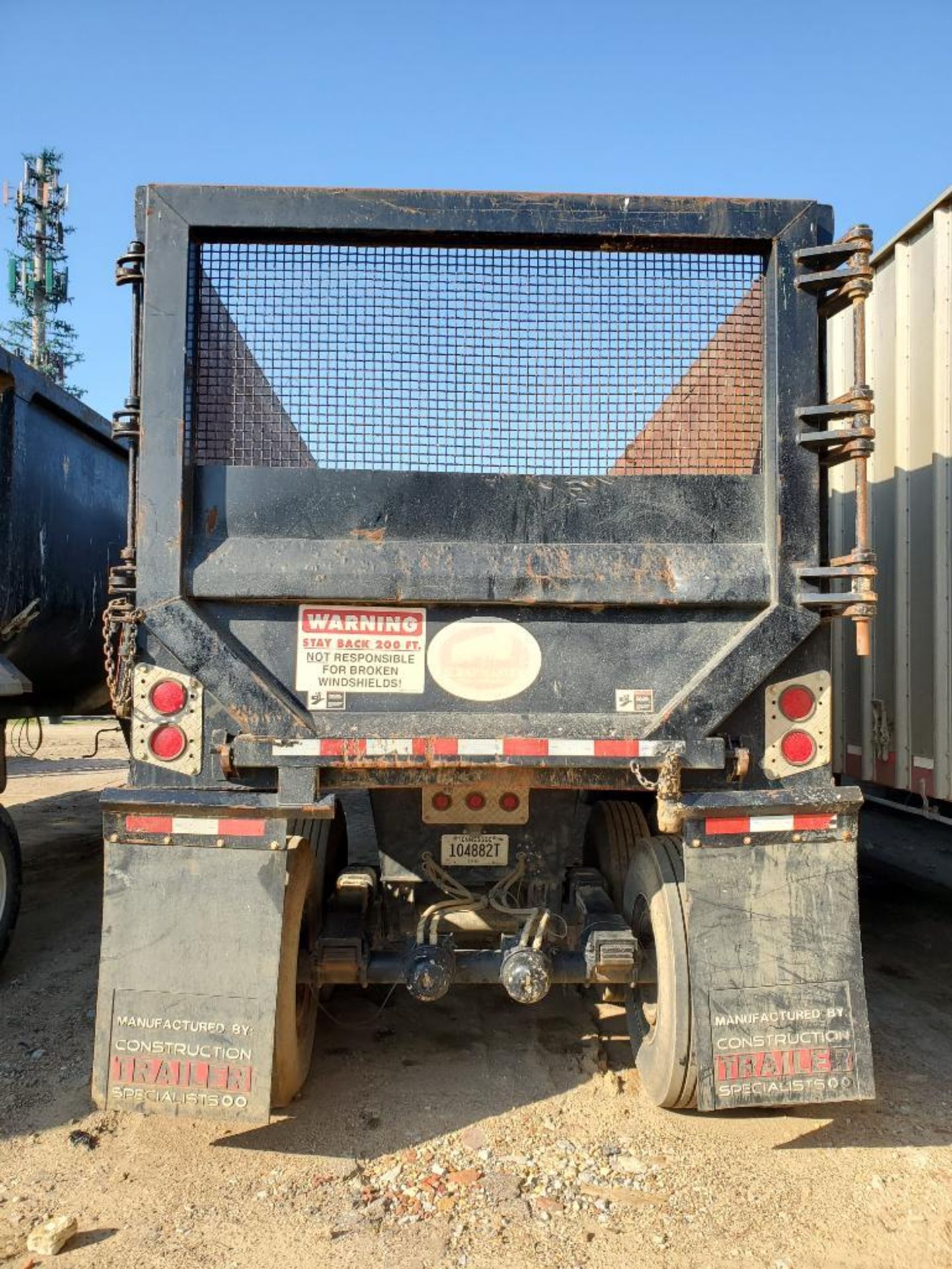 2020 CTS EHRD40 Scrap Master Dump Trailer, Vin 5TU344025LS000233, Tandem Axle, 68,000 GVWR, Anti-Tip - Image 14 of 18