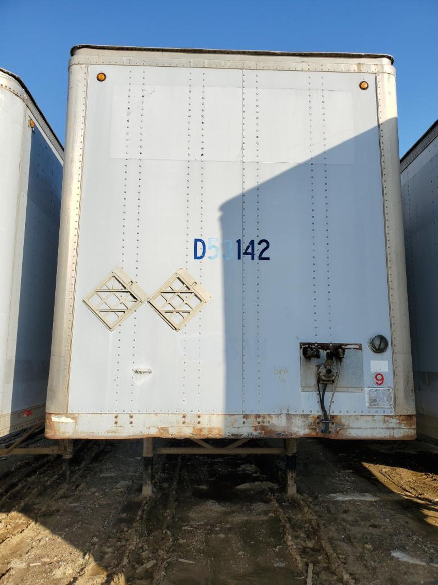 1998 Wabash 53' Dry Van Trailer, Vin 1JJV532W1WL507045, Tandem Axle, Air Ride Suspension, Wood Van F - Image 3 of 15