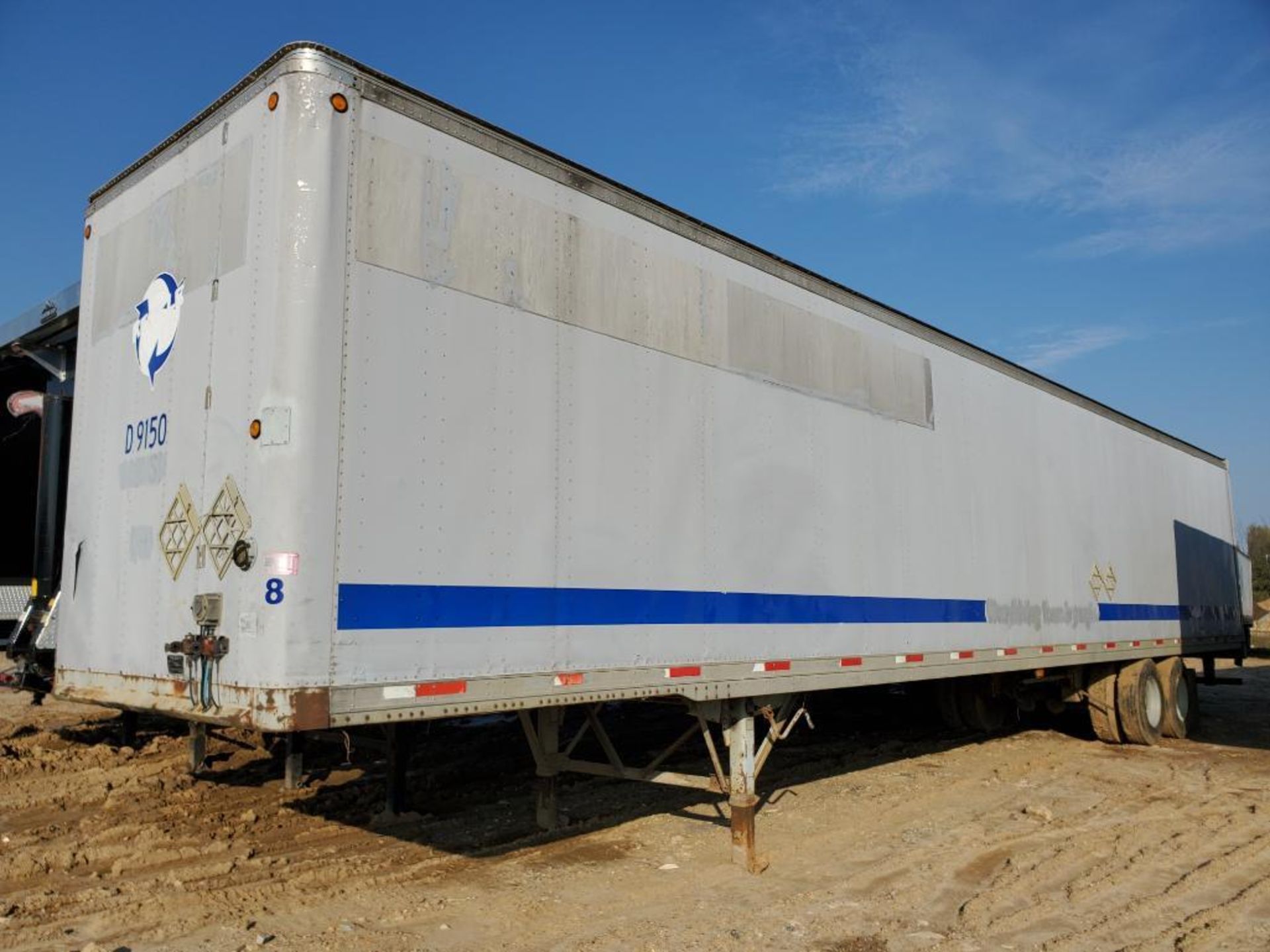 1997 Dorsey 53' Dry Van Trailer, Vin 1DTV1152XVA262202, Model AIDT-LS, 69,000 GVWR, Tandem Axle, Air