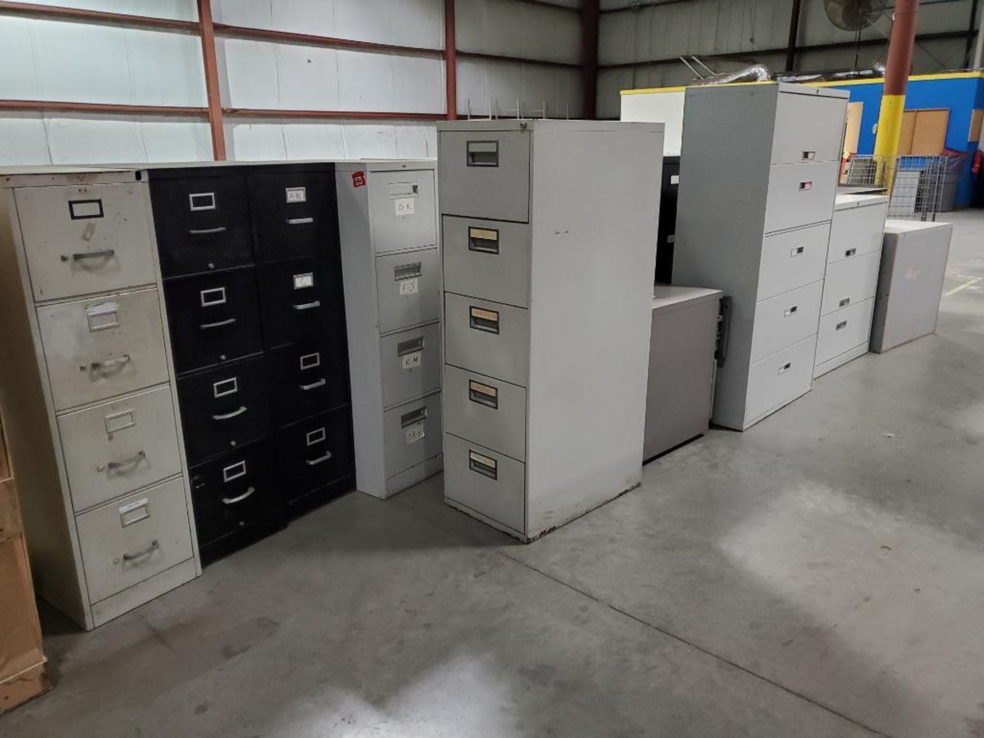 Filing Cabinets, Desks, Work Benches, Cabinets, & Misc. - Image 4 of 7
