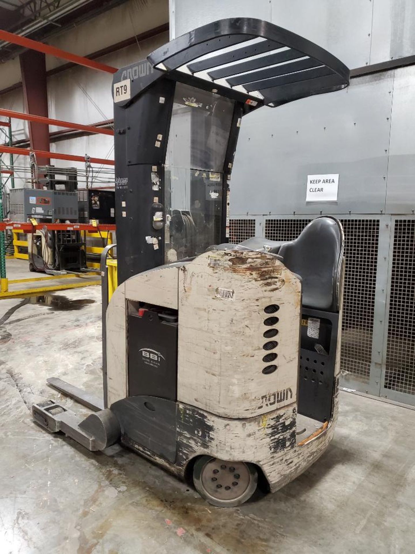 2007 RR 5200 Series Electric Reach Truck, Model RR5220-35, S/N 1A317340, 36V, 3,500 LB. Capacity, 19 - Image 12 of 13