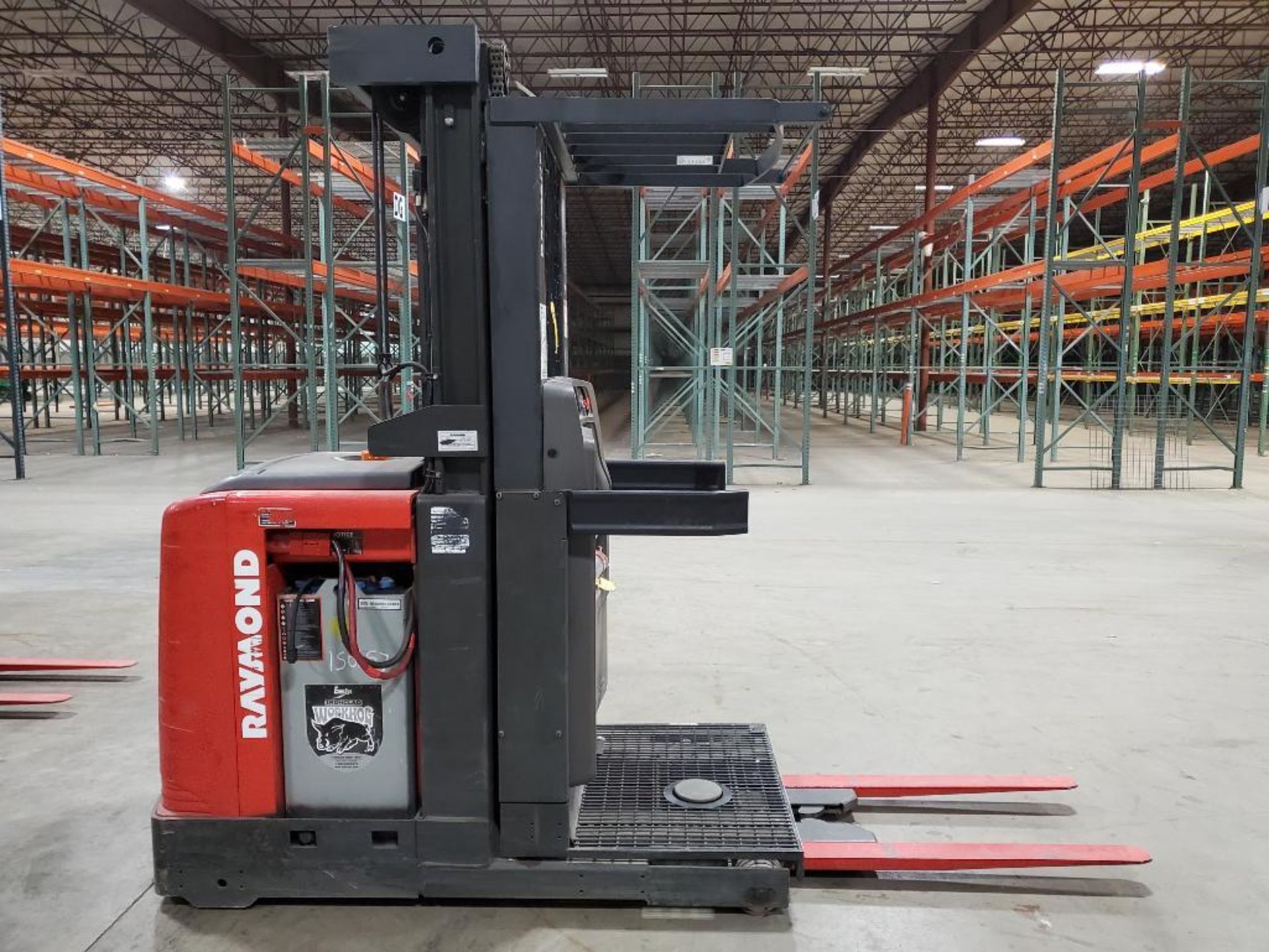 2015 Raymond Electric Order Picker Forklift, Model 520-OPC-30TT, S/N 520-15-04481, 24V, 3,000 LB., 2