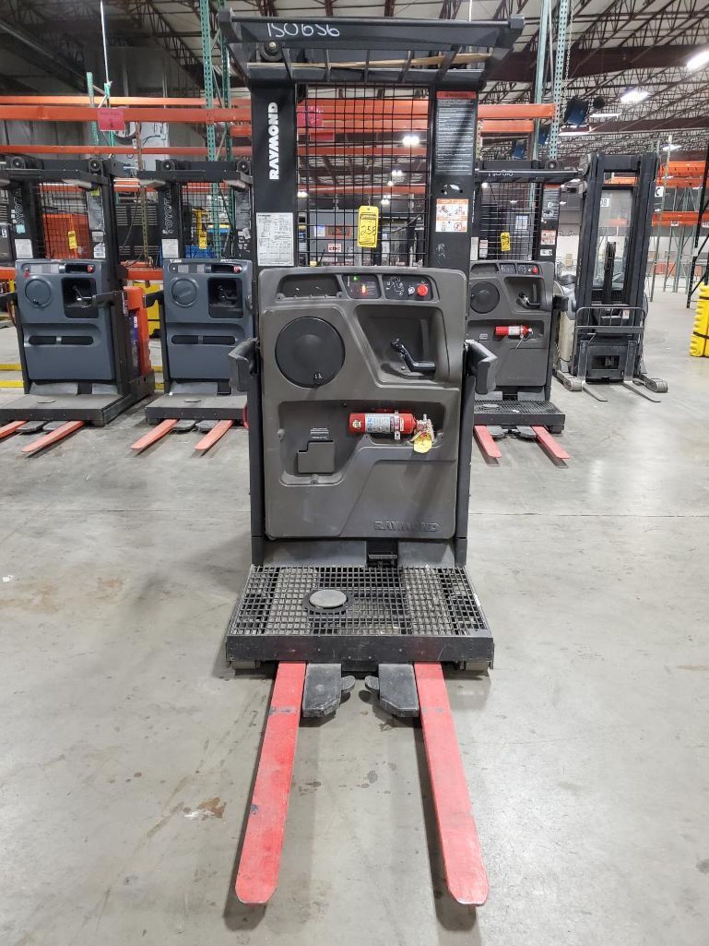 2015 Raymond Electric Order Picker Forklift, Model 520-OPC-30TT, S/N 520-15-04481, 24V, 3,000 LB., 2 - Image 3 of 9