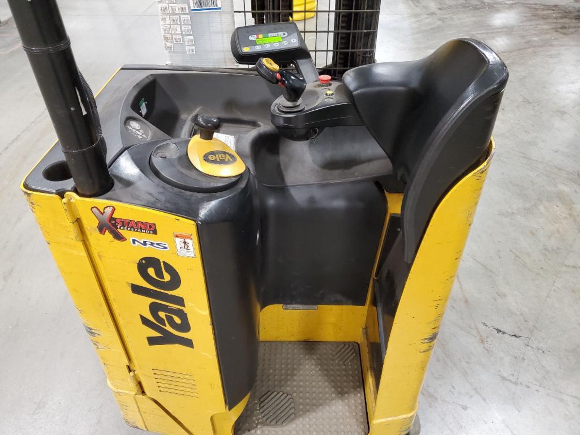 2011 Yale Electric Reach Truck, Model NR035DANL24TE110, S/N A295N04296J, 24V, 3,500 LB. Capacity, 25 - Image 10 of 13