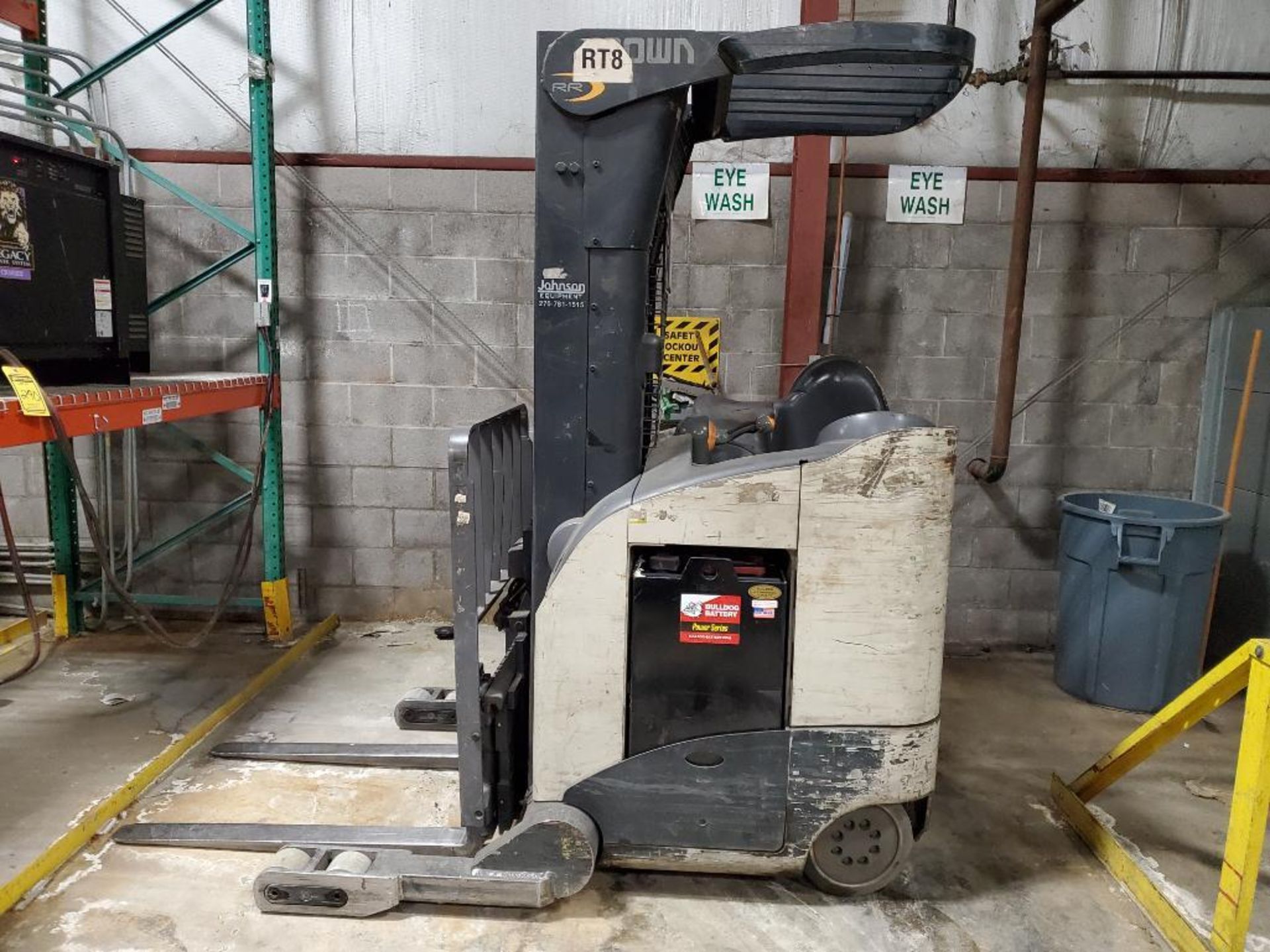 2006 Crown 5200 Series Electric Reach Truck, Model RR5220-35, S/N 1A301759, 36V, 3,500 Lb. Capacity,