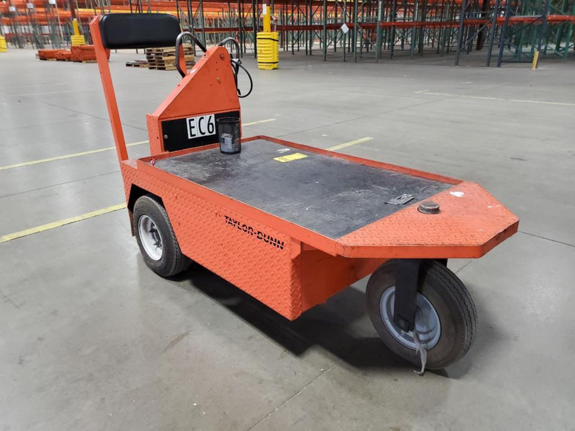 Taylor-Dunn 24V Stand-Up Personnel Cart, Model Sc1-59, S/N 150724, 1,000 LB. Capacity, Wood Deck - Image 4 of 7