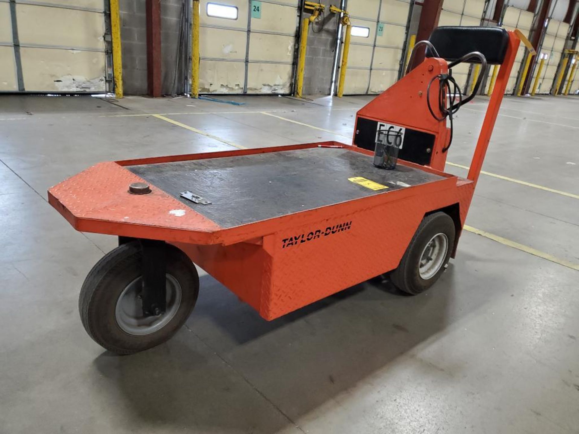 Taylor-Dunn 24V Stand-Up Personnel Cart, Model Sc1-59, S/N 150724, 1,000 LB. Capacity, Wood Deck - Image 2 of 7