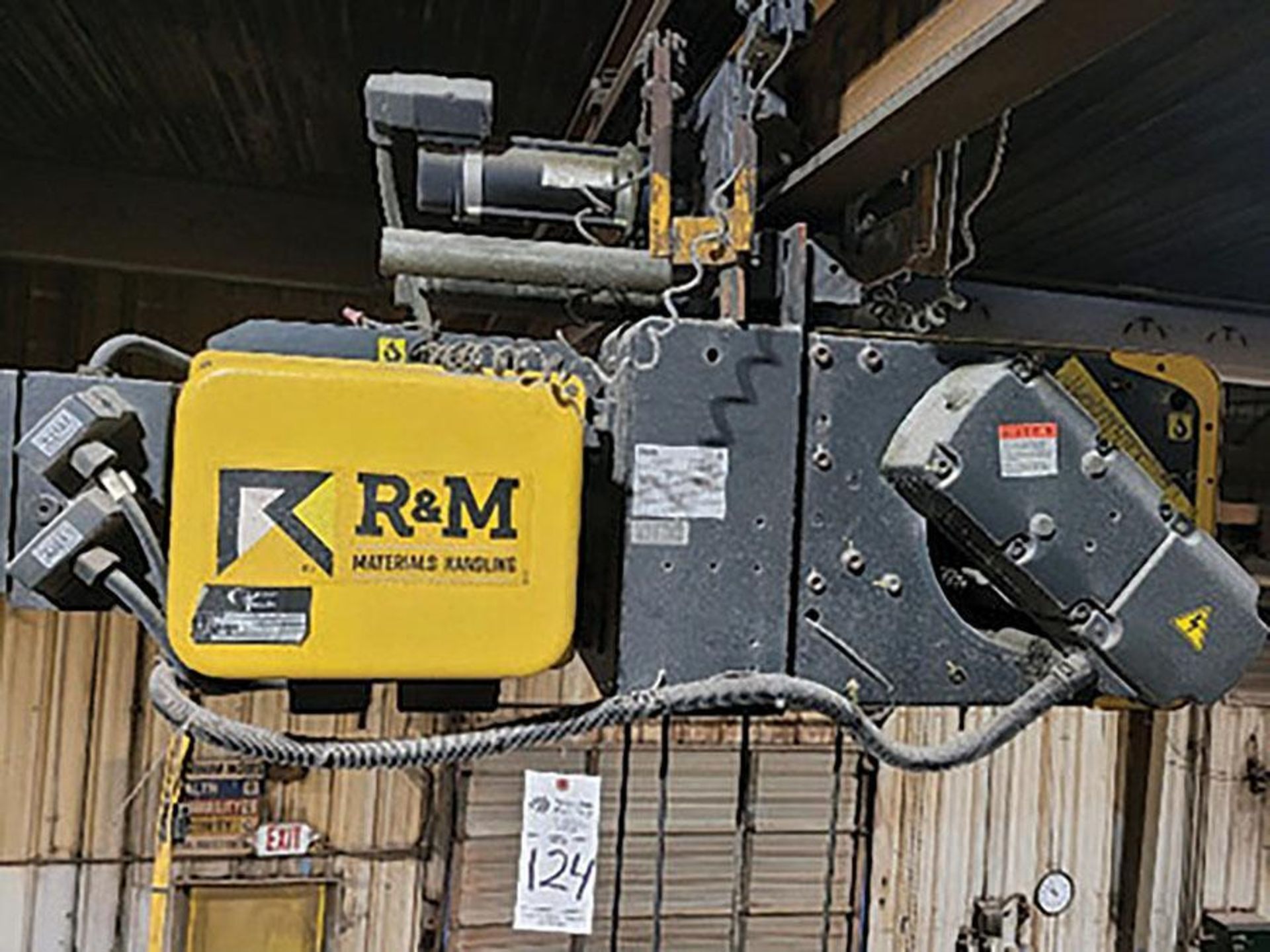 2019 R&M Electric 5-Ton Hoist, Serial: 58979855, Product: SX40410050P35FBN0S, Duty Class: H4, Hoisti