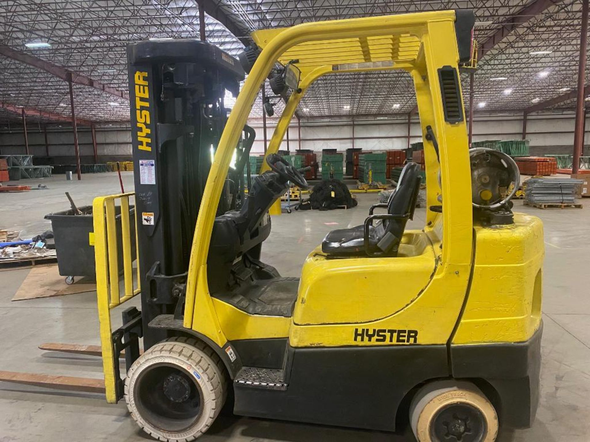 2016 Hyster 6,000-LB. Capacity Forklift, Model S60FT, S/N F2187V13817P, LPG, Lever Shift Transmissio