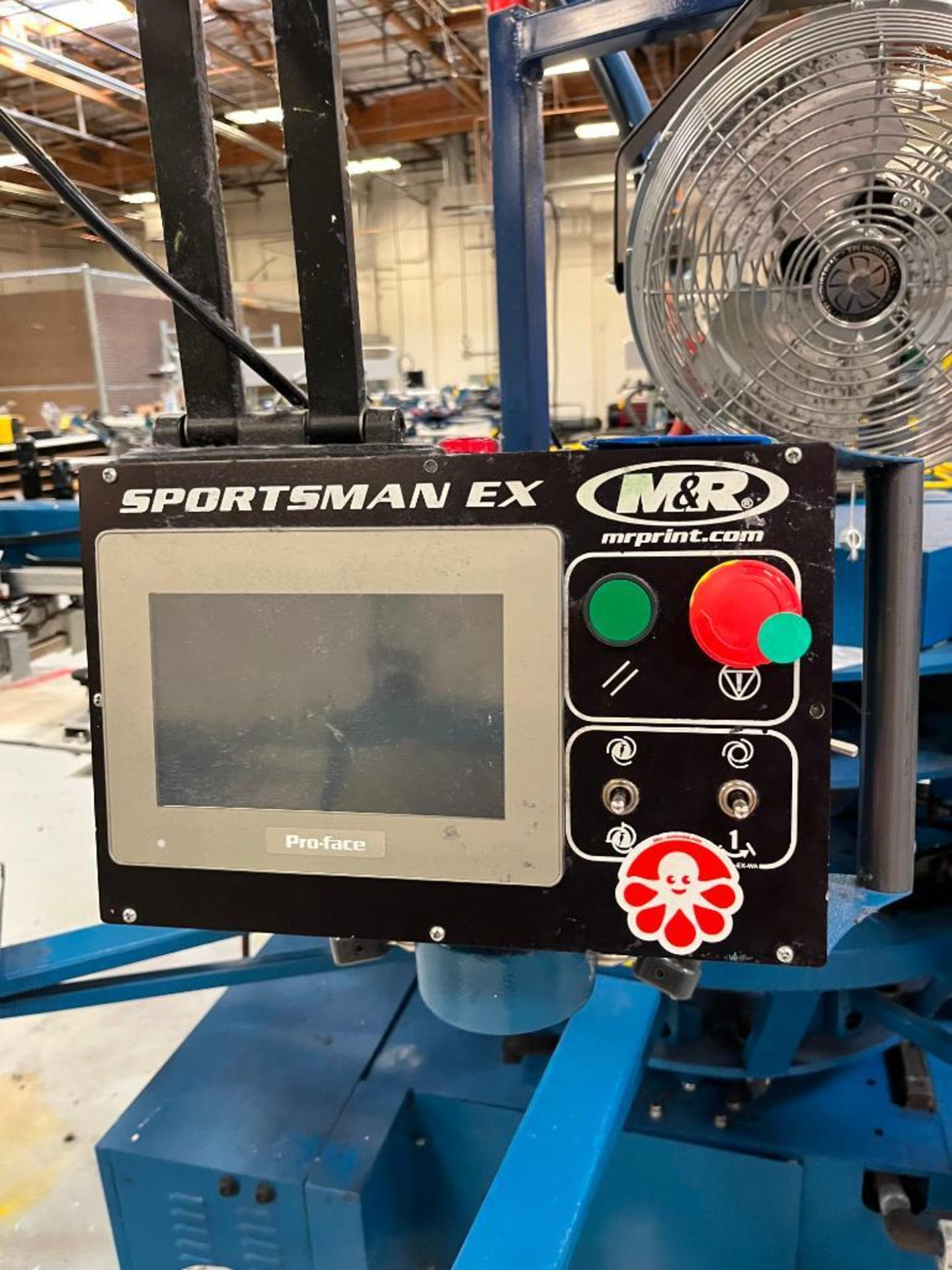 2019 M&R Sportsman EX Automated Screen Printing Machine, 230V, 3-PH, Model SPAX161808062036ANE, S/N - Image 3 of 4