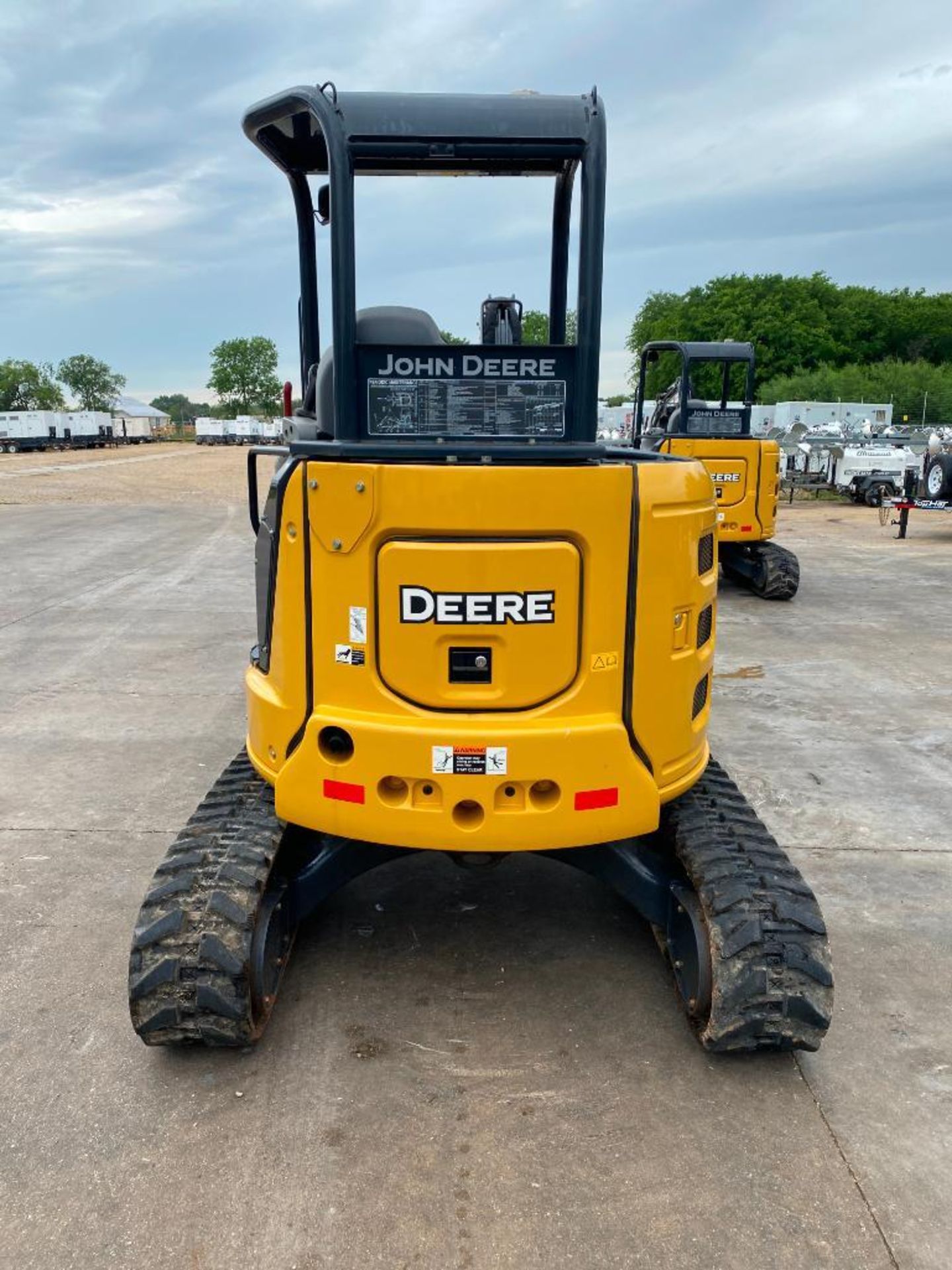 2020 John Deere 35G Mini Excavator, 23HP Diesel Engine, w/ Front Blade, Auxiliary Hydraulics, Unit C - Image 7 of 10