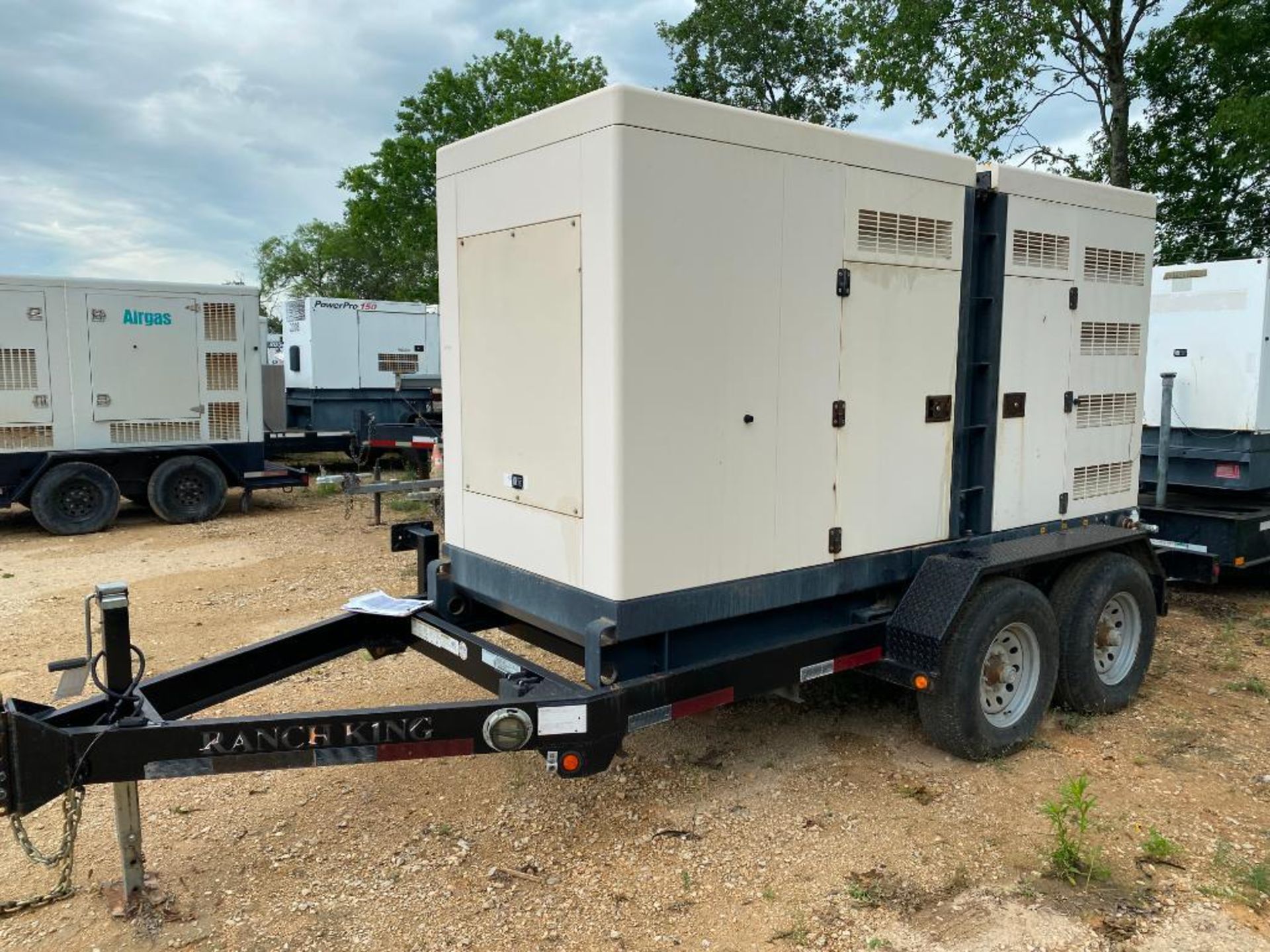 2014 AltaStream Power Systems 125 KVA Towable Generator, Dual Fuel Natural Gas or LP, Model APHG150- - Image 3 of 14