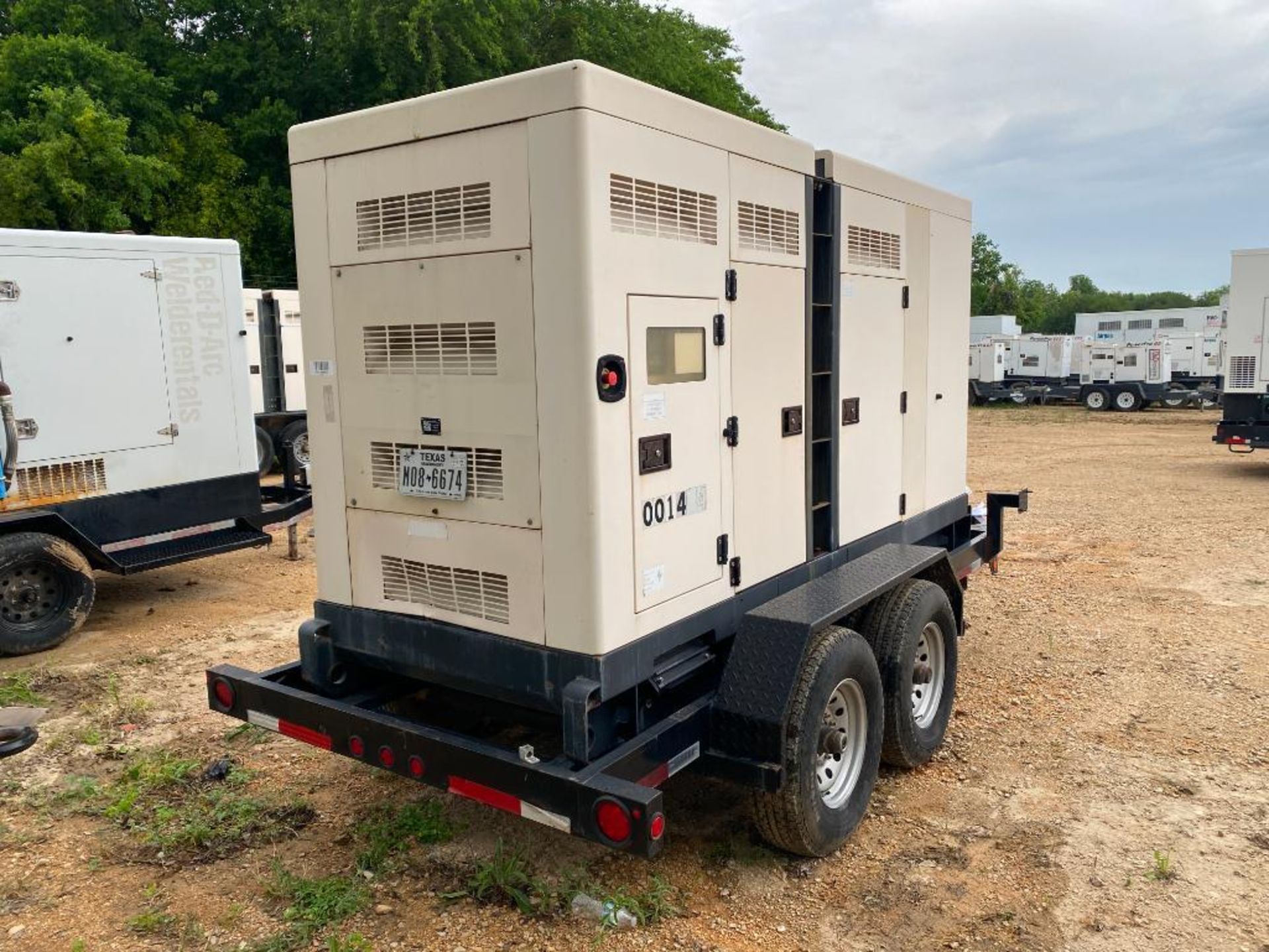 2014 AltaStream Power Systems 125 KVA Towable Generator, Dual Fuel Natural Gas or LP, Model APHG150- - Image 3 of 12