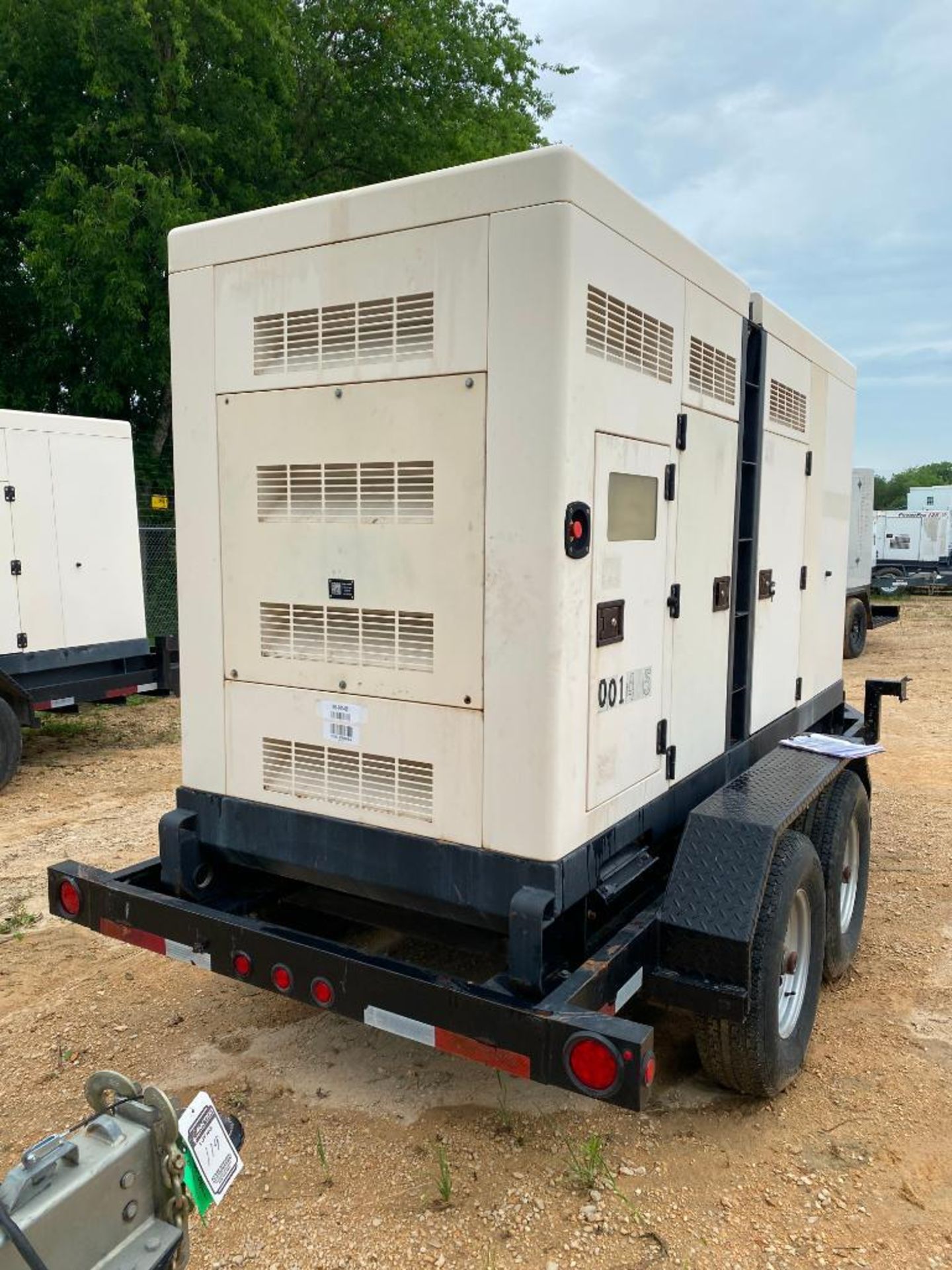 2014 AltaStream Power Systems 125 KVA Towable Generator, Dual Fuel Natural Gas or LP, Model APHG150- - Image 4 of 13