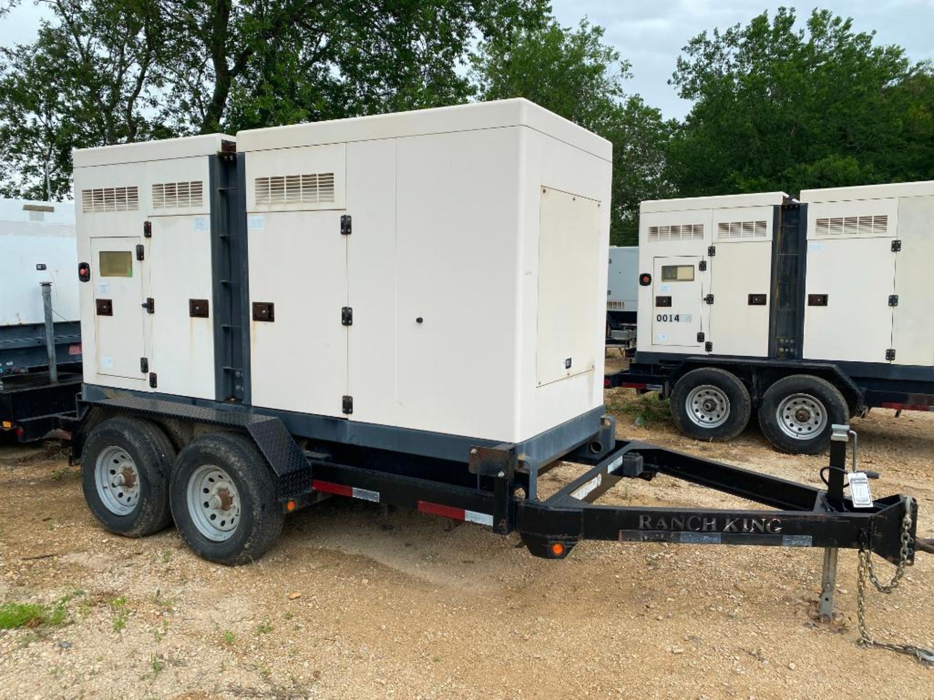 2014 AltaStream Power Systems 125 KVA Towable Generator, Dual Fuel Natural Gas or LP, Model APHG150-