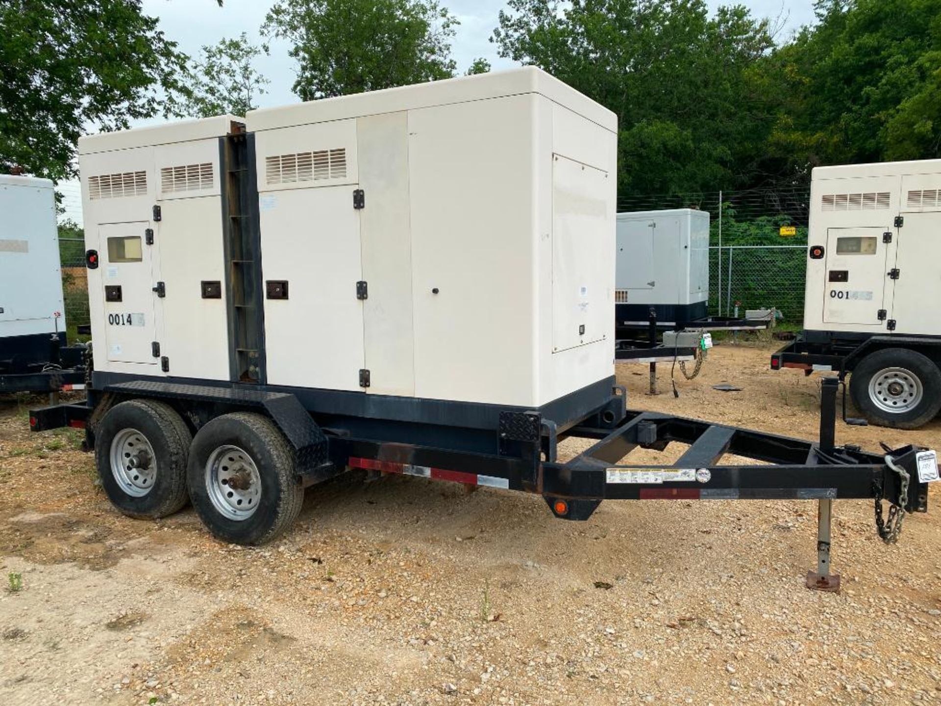 2014 AltaStream Power Systems 125 KVA Towable Generator, Dual Fuel Natural Gas or LP, Model APHG150-