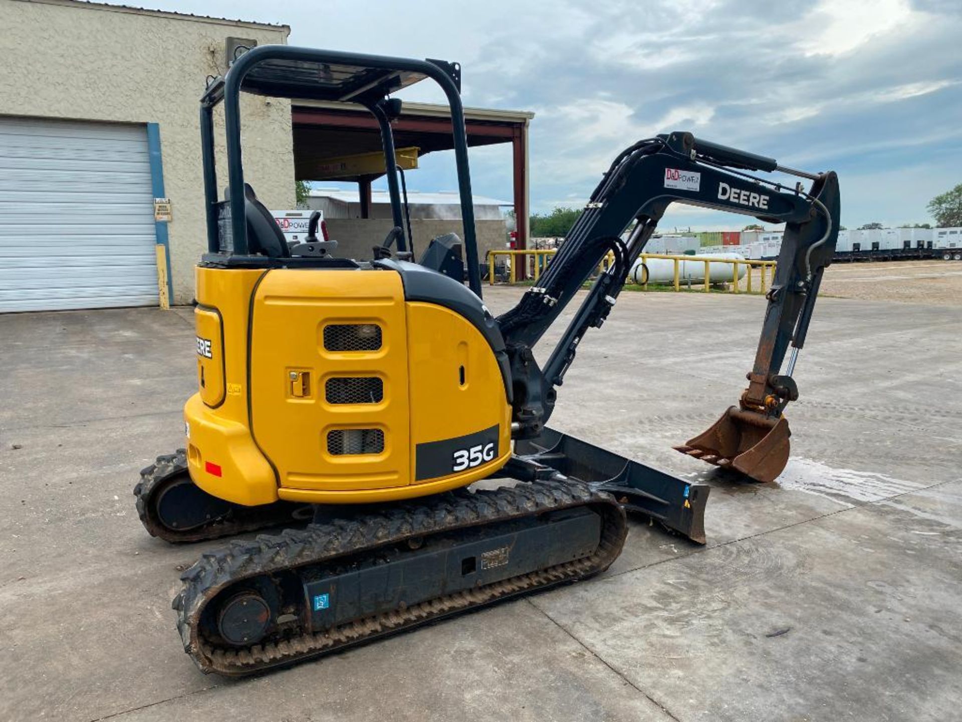 2020 John Deere 35G Mini Excavator, 23HP Diesel Engine, w/ Front Blade, Auxiliary Hydraulics, Unit C - Image 10 of 10