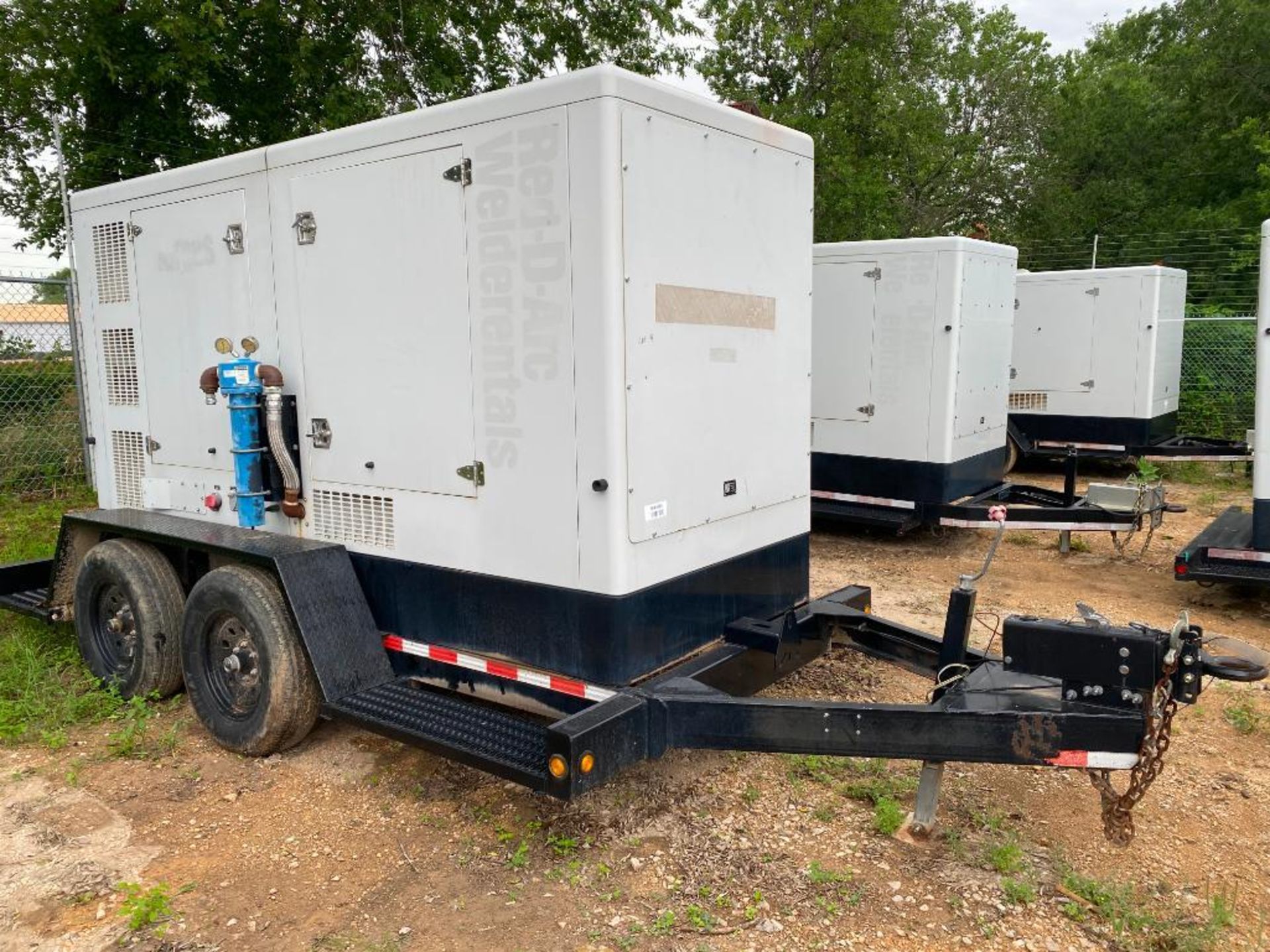 2014 HiPower 230 KVA Towable Generator, Dual Fuel Natural Gas or LP, Model HRNG230T6 SA-AP1 ENG 11.1