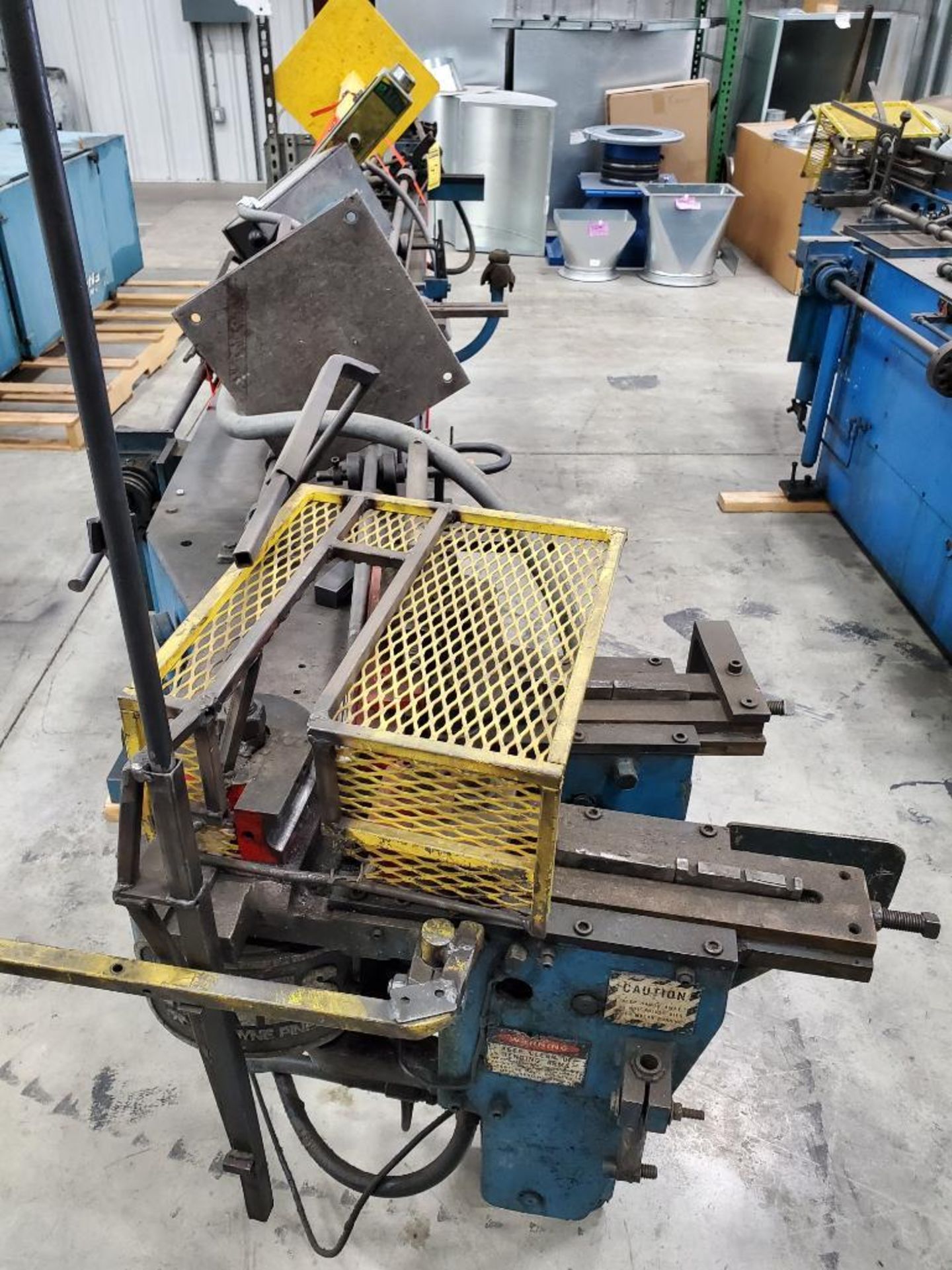 Teledyne Pines Hydraulic Tube Bender, S/N 1021A-72311, Pines Go# M24S38 - Image 2 of 10