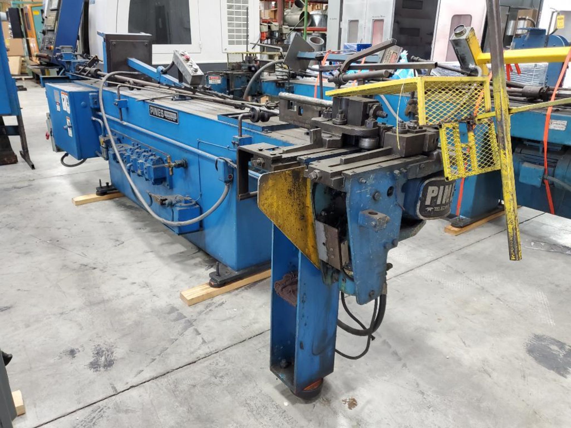 Teledyne Pines Hydraulic Tube Bender, S/N 11045-71332, Pines Go# M14923