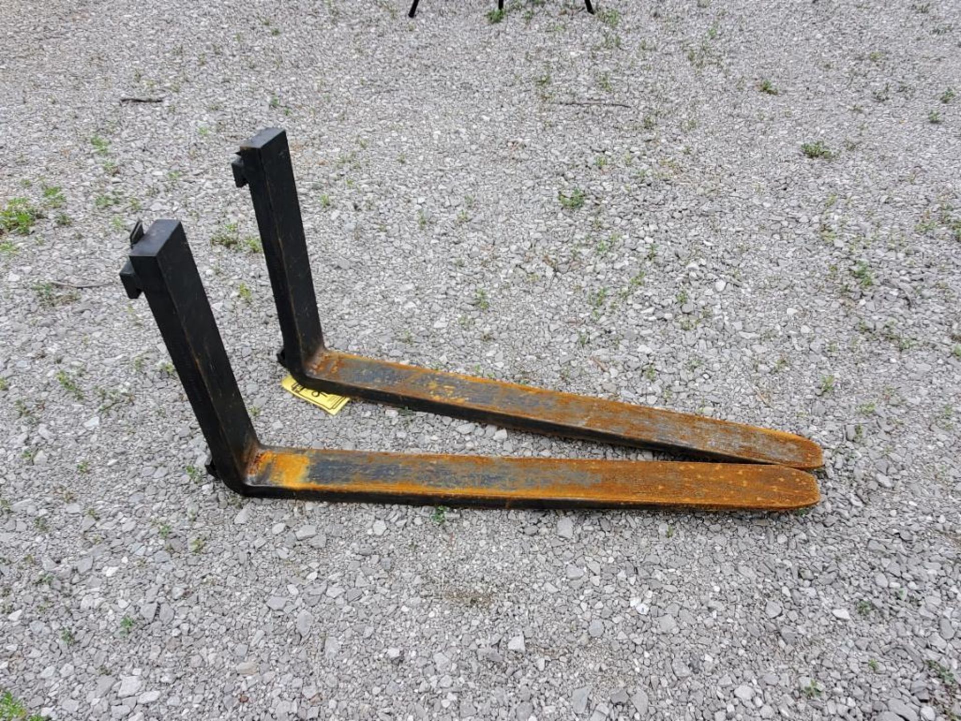 (2) 42" Forklift Forks - Image 2 of 2