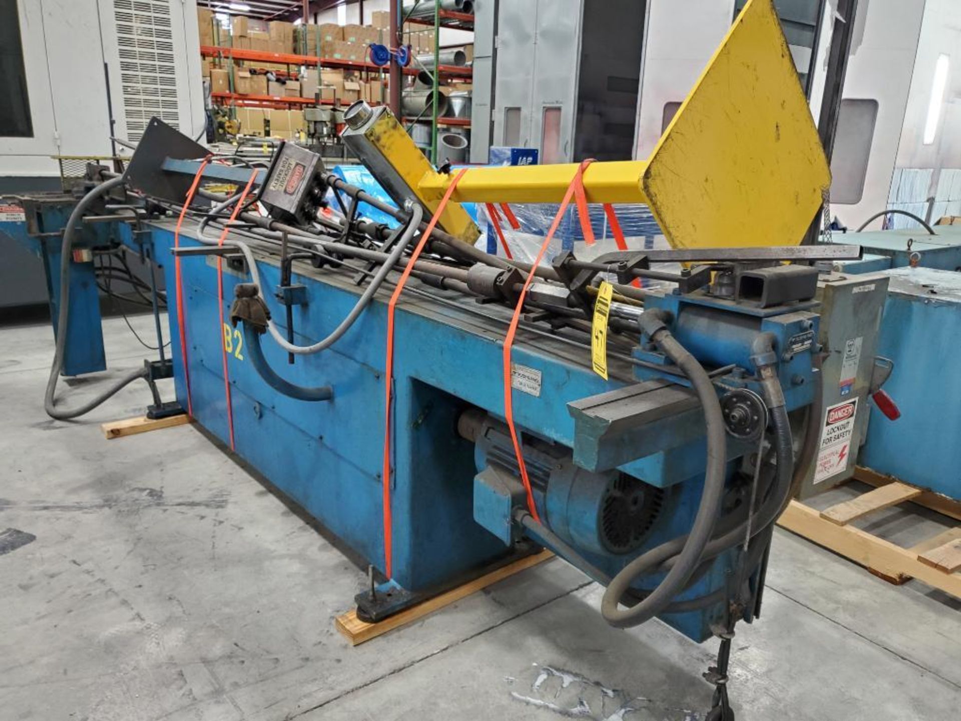 Teledyne Pines Hydraulic Tube Bender, S/N 1021A-72311, Pines Go# M24S38 - Image 8 of 10
