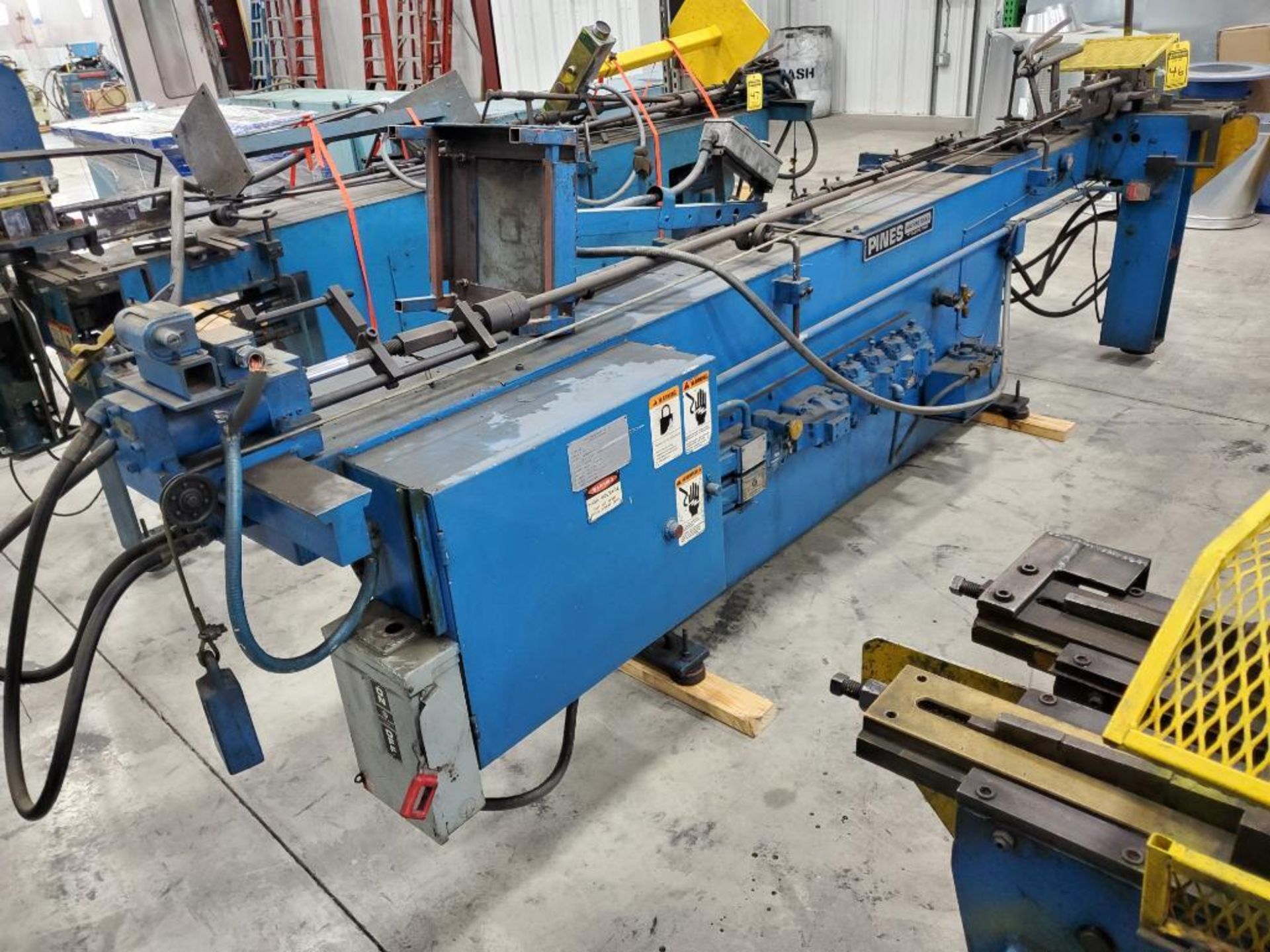 Teledyne Pines Hydraulic Tube Bender, S/N 11045-71332, Pines Go# M14923 - Image 5 of 11