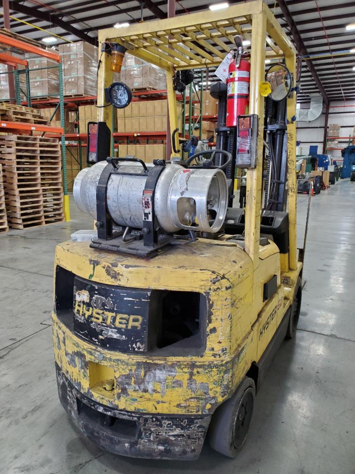 Hyster 50 5,000 LB. Forklift (Runs & Operates) (Propane Tank Not Included & to be Removed After Load - Image 8 of 10