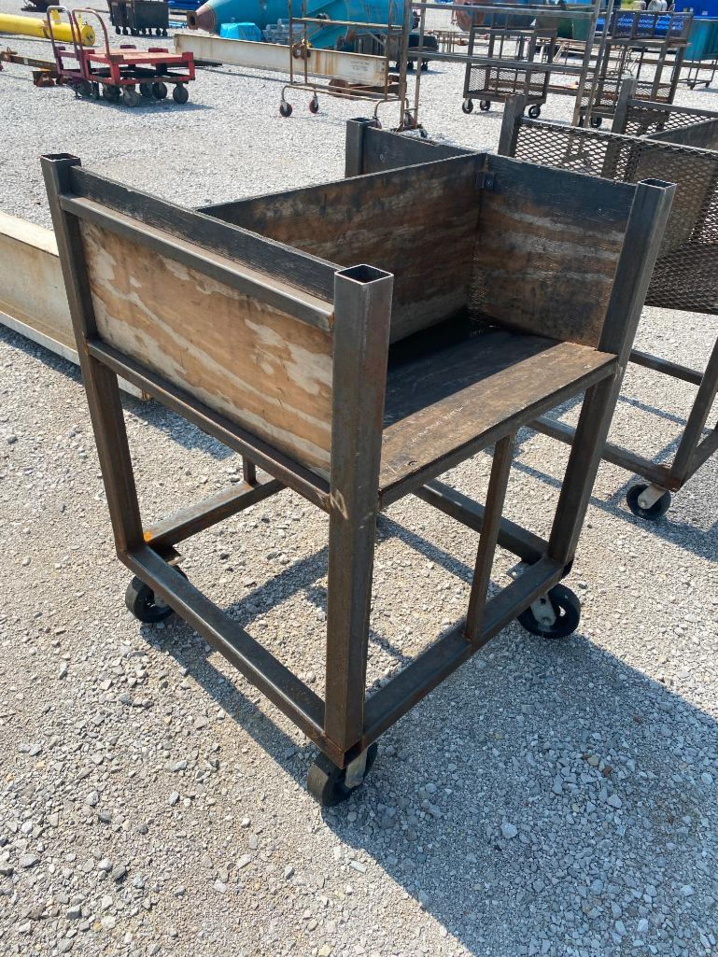 (2) Fabricated Carts - Image 2 of 3