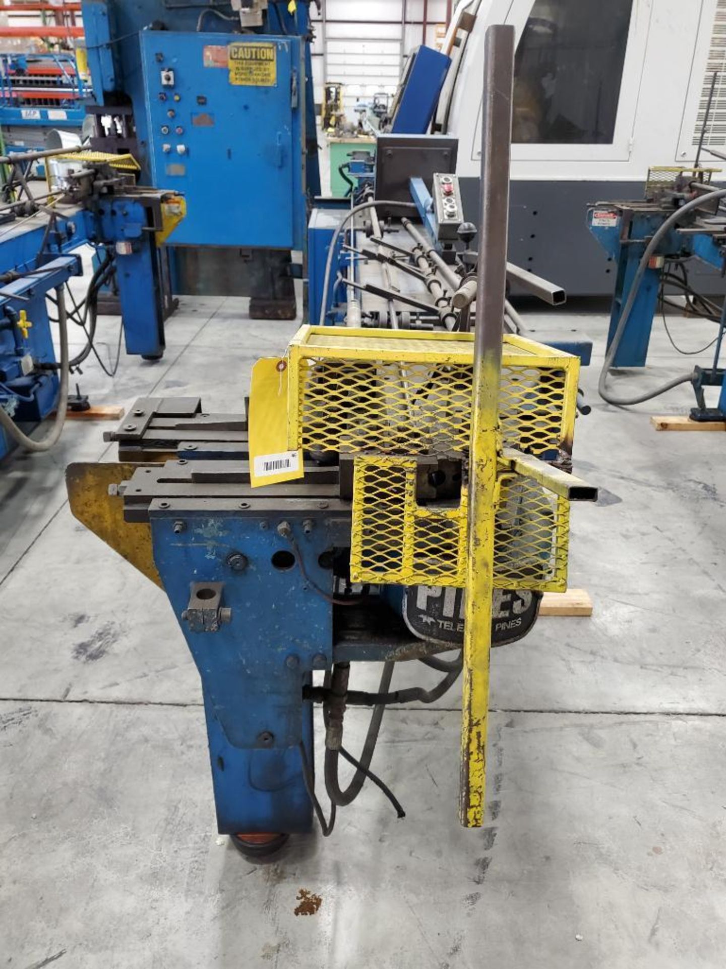 Teledyne Pines Hydraulic Tube Bender, S/N 11045-71332, Pines Go# M14923 - Image 2 of 11