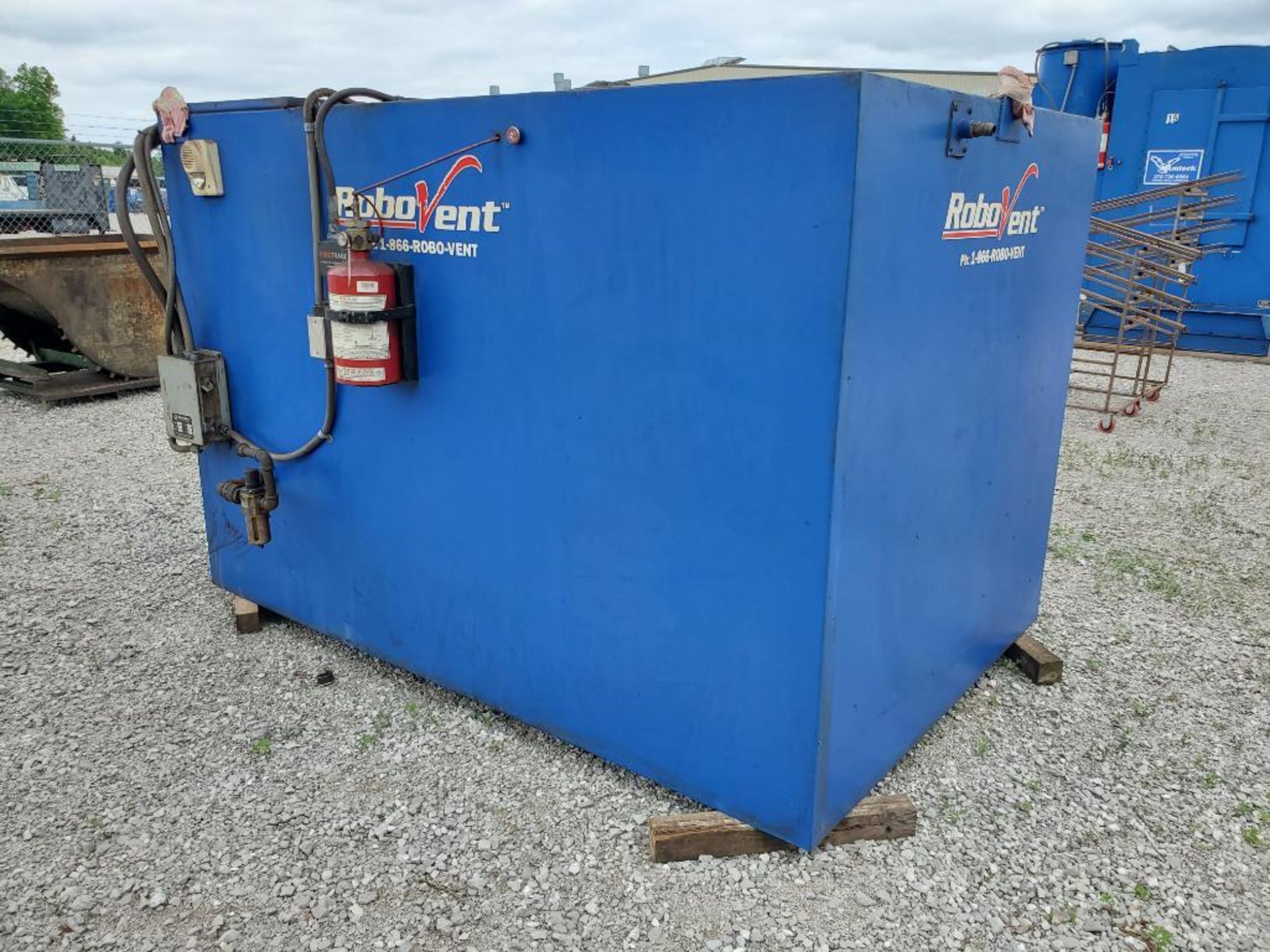 Great Lakes Air Robovent Dust Collector, Model DFS-8000-8, S/N 19760, 15 HP, 3 PH, 21 AMP, 460V - Image 6 of 7
