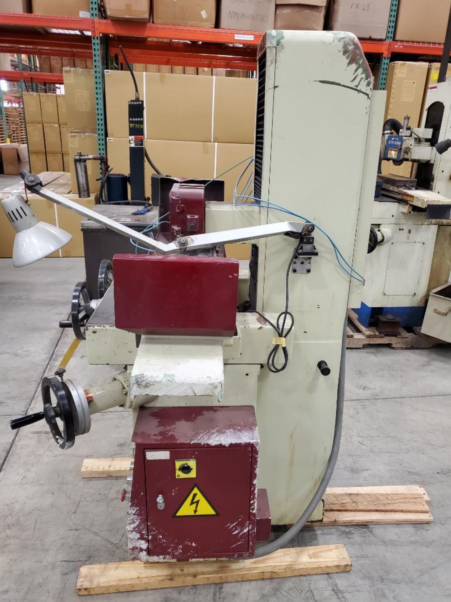 2003 Kent SGS-618 Hand Feed Surface Grinder, 17-3/4" x 6" PMC, S/N 90006 - Image 5 of 6