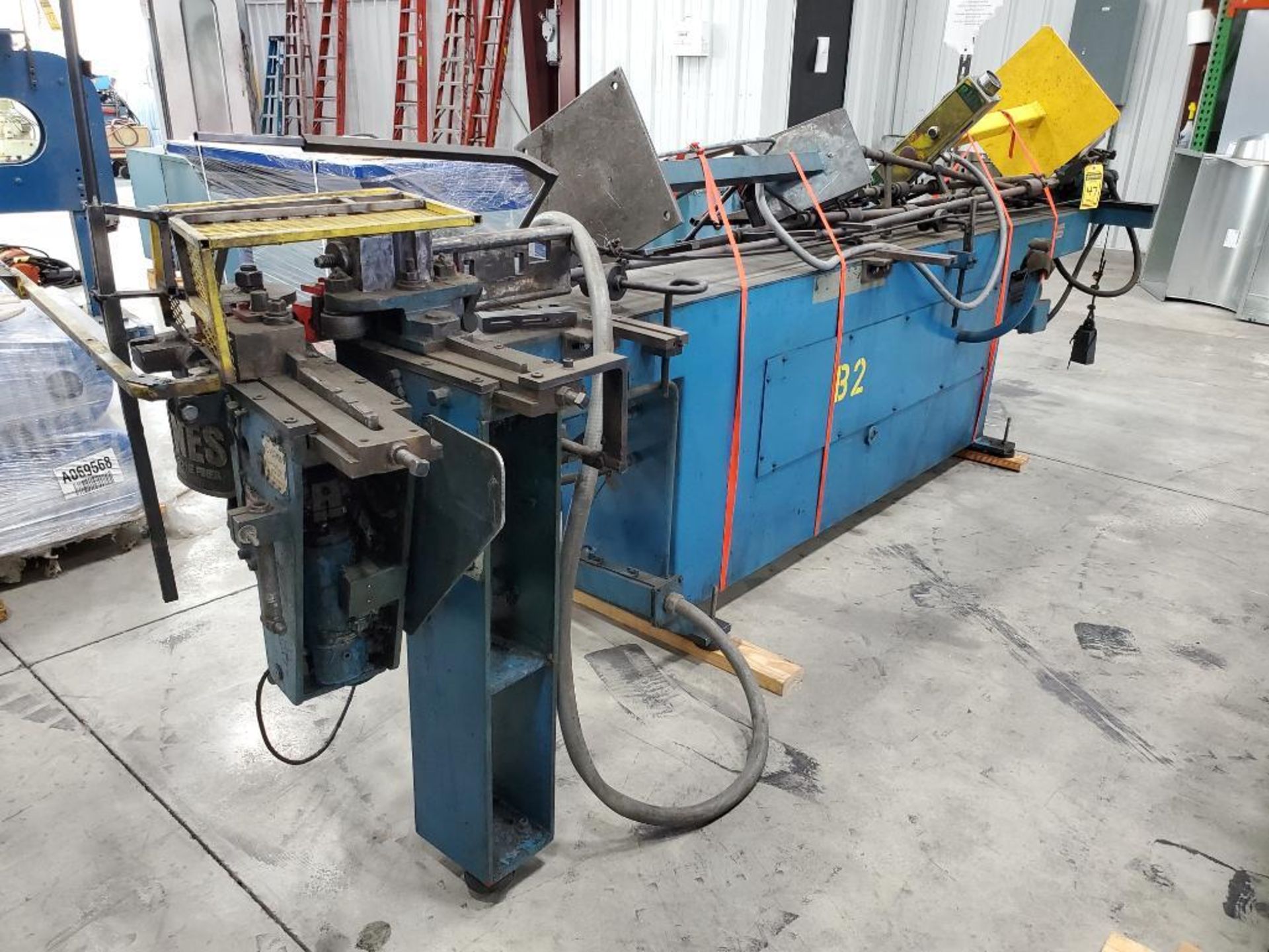 Teledyne Pines Hydraulic Tube Bender, S/N 1021A-72311, Pines Go# M24S38