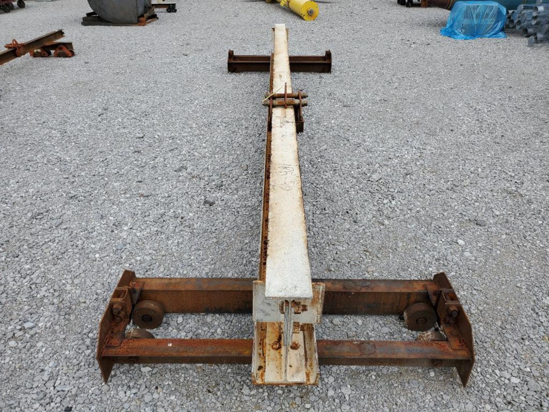 2-Ton Bridge Crane Trolley Bridge Beam, 14' Span - Image 2 of 5