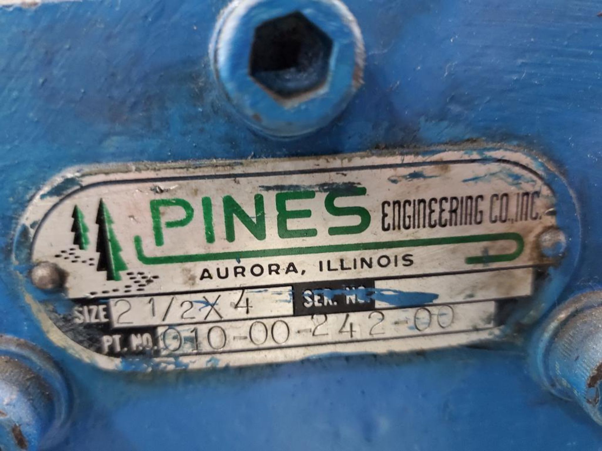 Teledyne Pines Hydraulic Tube Bender, S/N 11045-71332, Pines Go# M14923 - Image 11 of 11